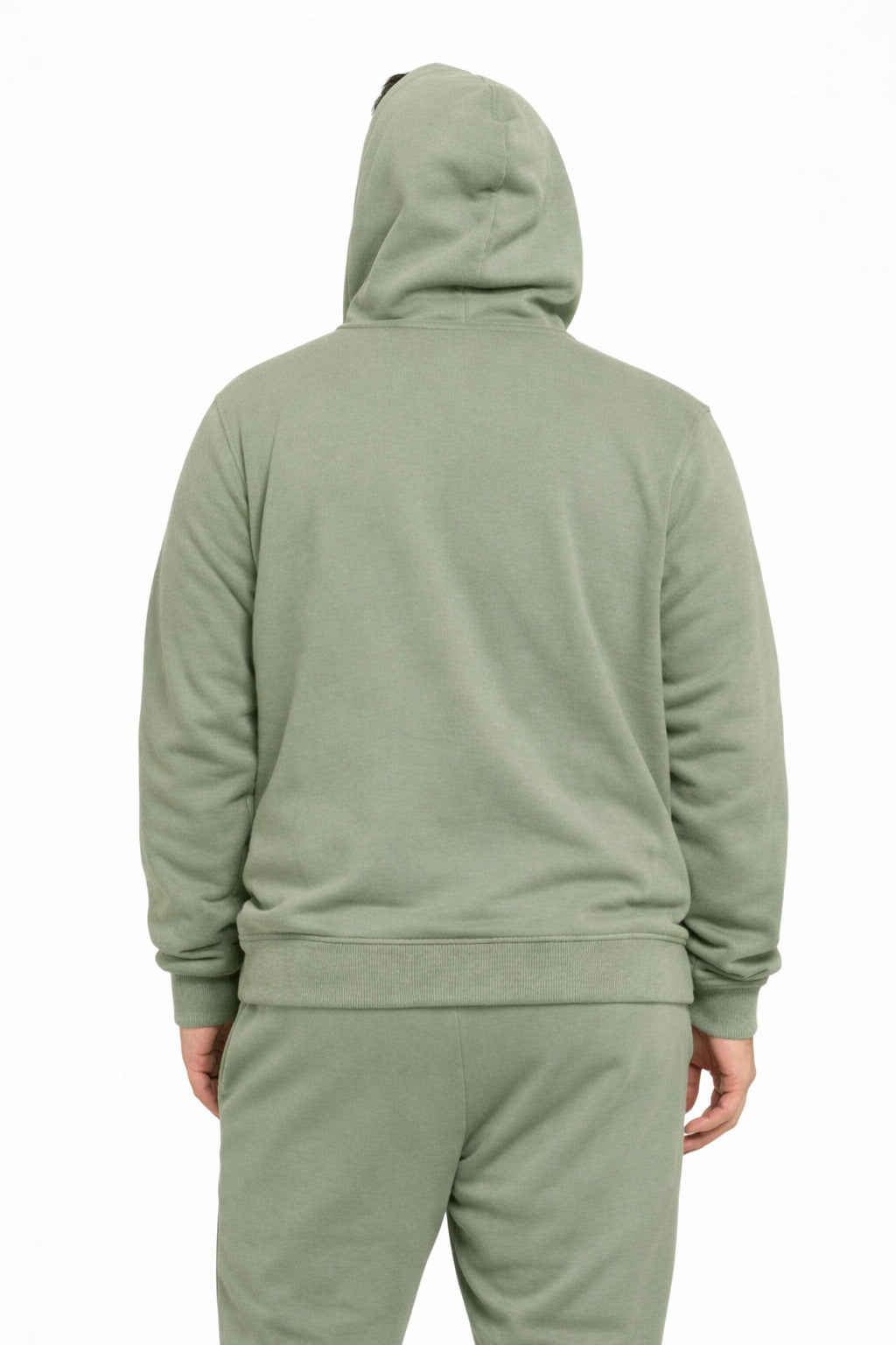 Plus Poleron Fullzipper Step Verde Oliva
