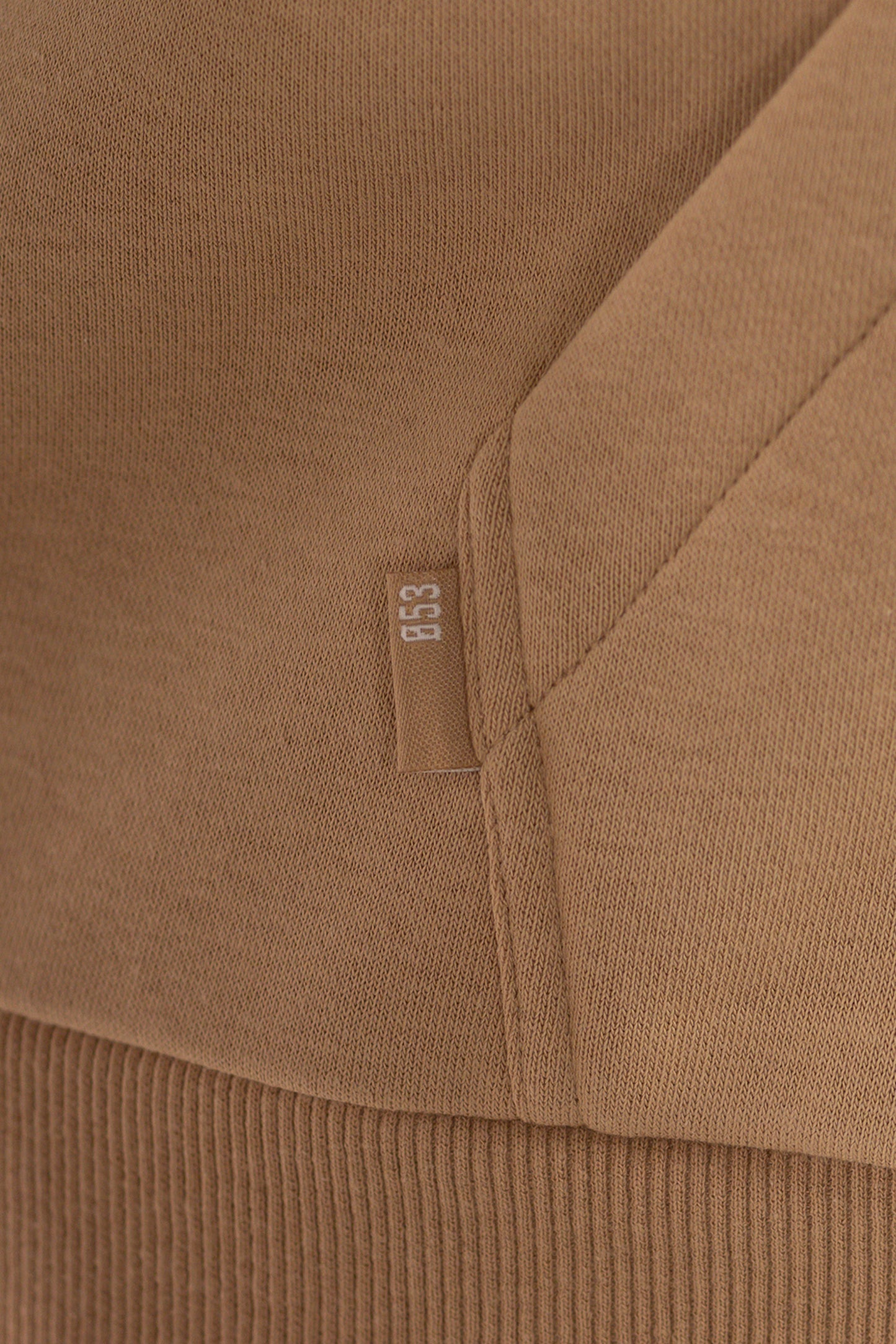 Plus Poleron Fullzipper Keep Beige
