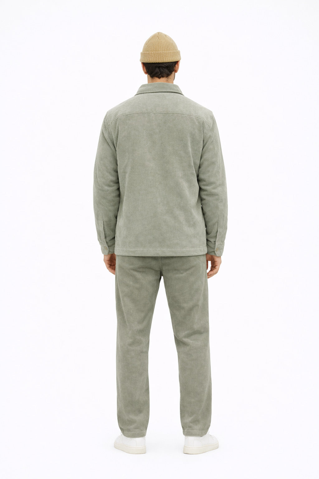 Chaqueta Overshirt Sway Verde-2