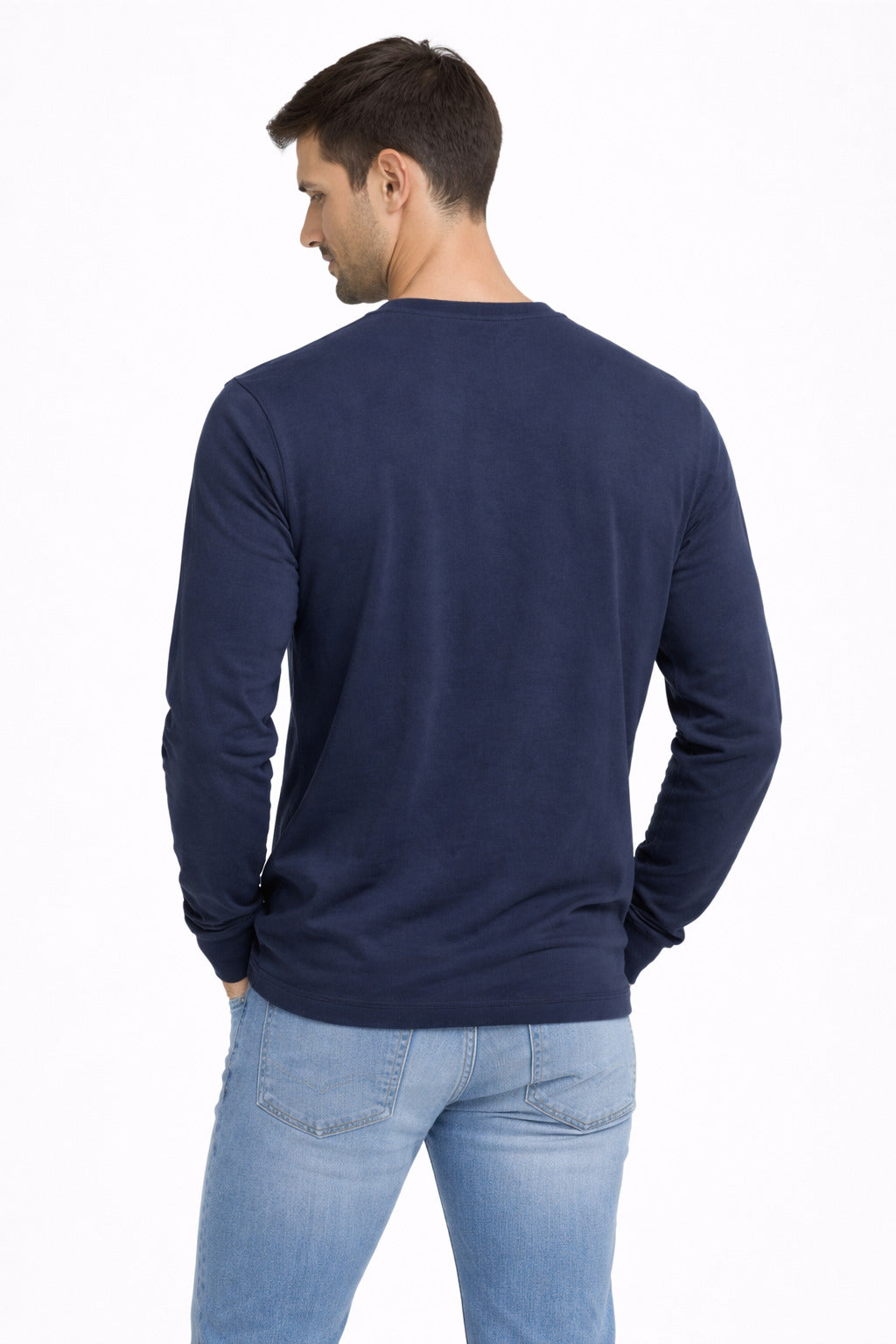 Polera ML Field Azul Marino-thumbmail-2