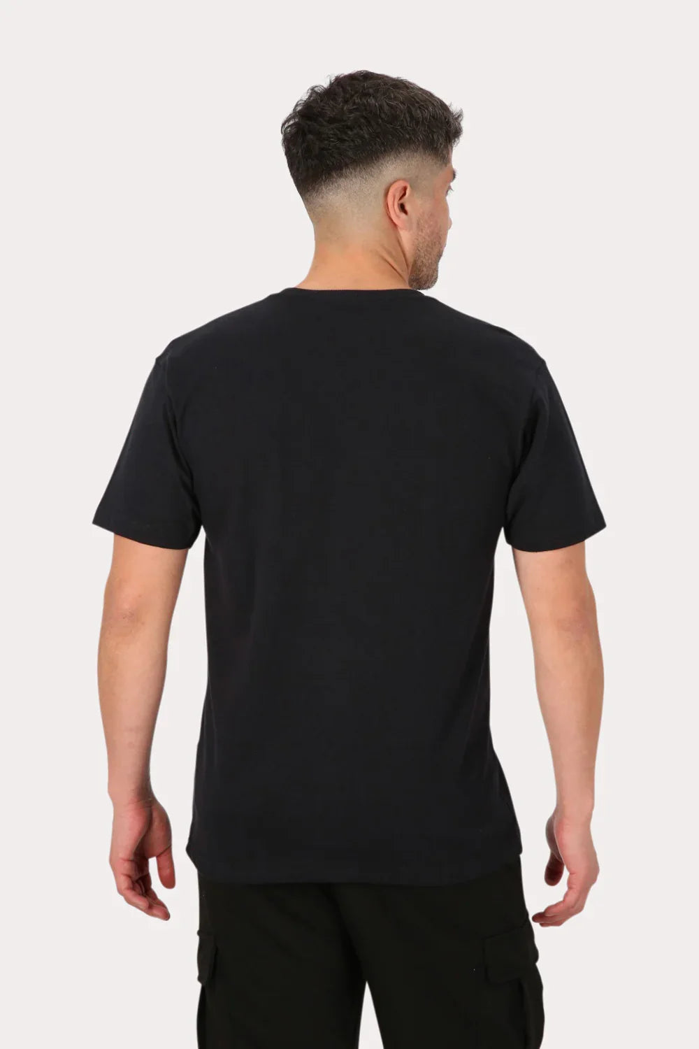 Polera Mc Básica Rasing Negro Overcore - Gangster