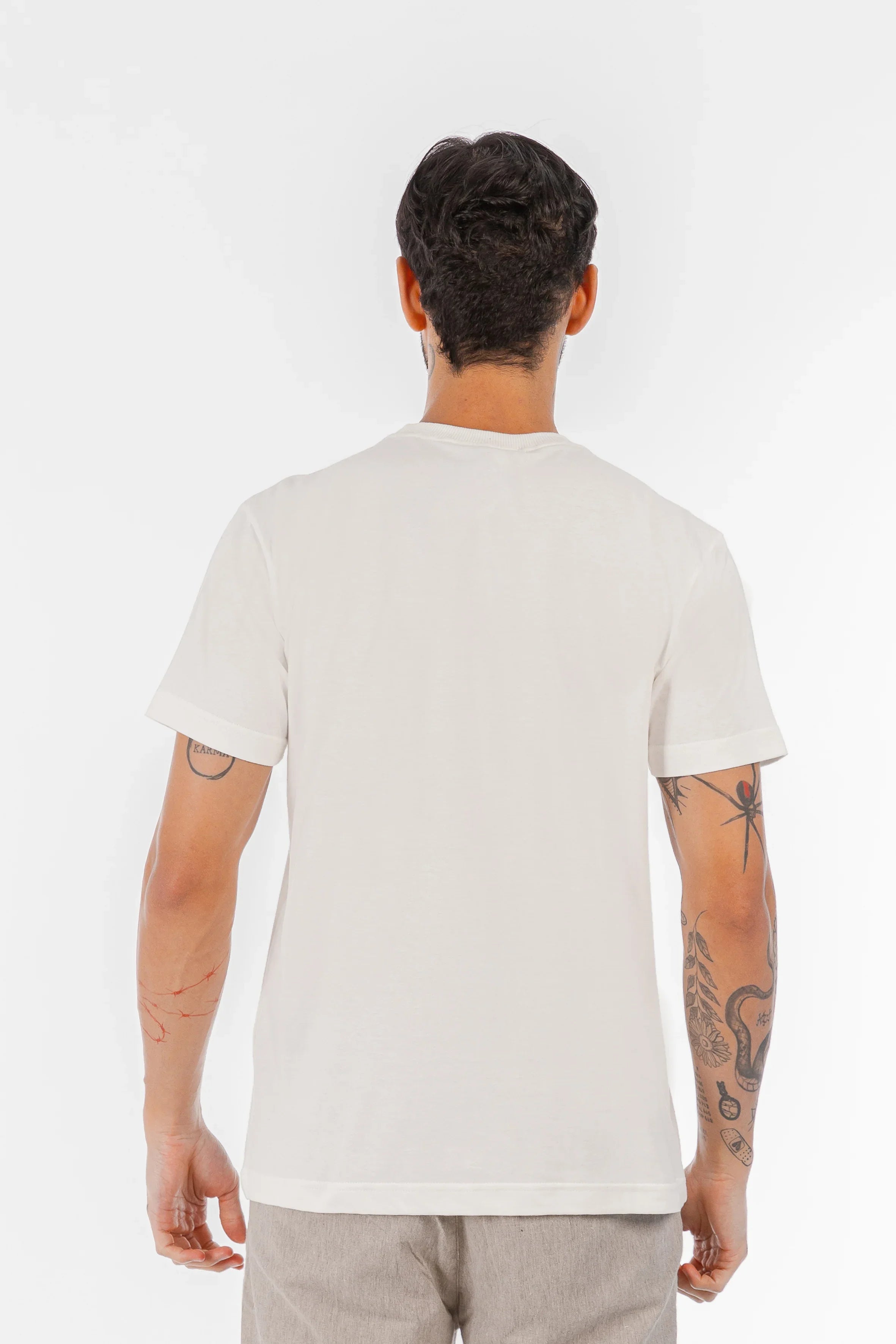 Polera Mc Basica Bridge Blanco - Gangster