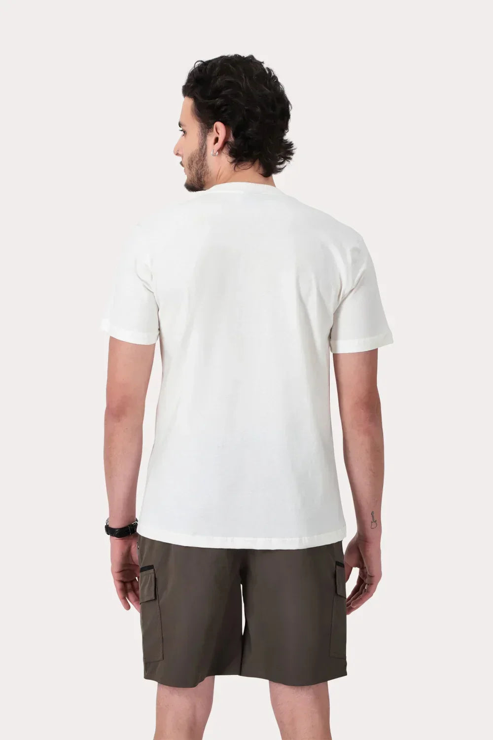 Polera Mc Basica Bowery Blanco - Gangster