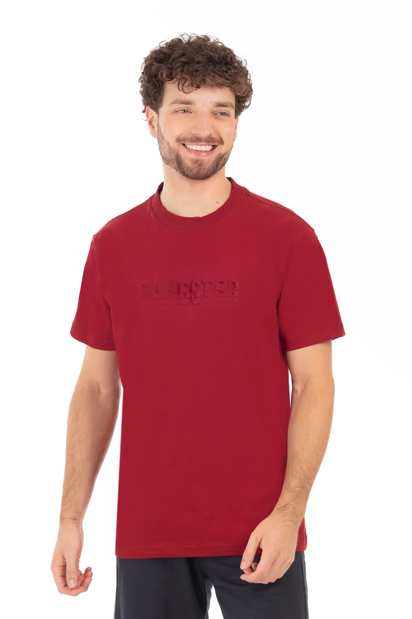 Polera Mc Basica 125 St Rojo - Gangster