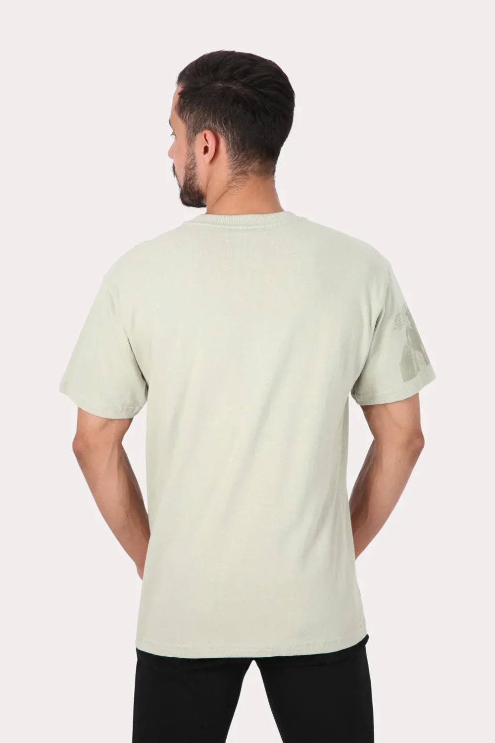 Polera Mc Básica Loose Fit Verde Gangster - Gangster
