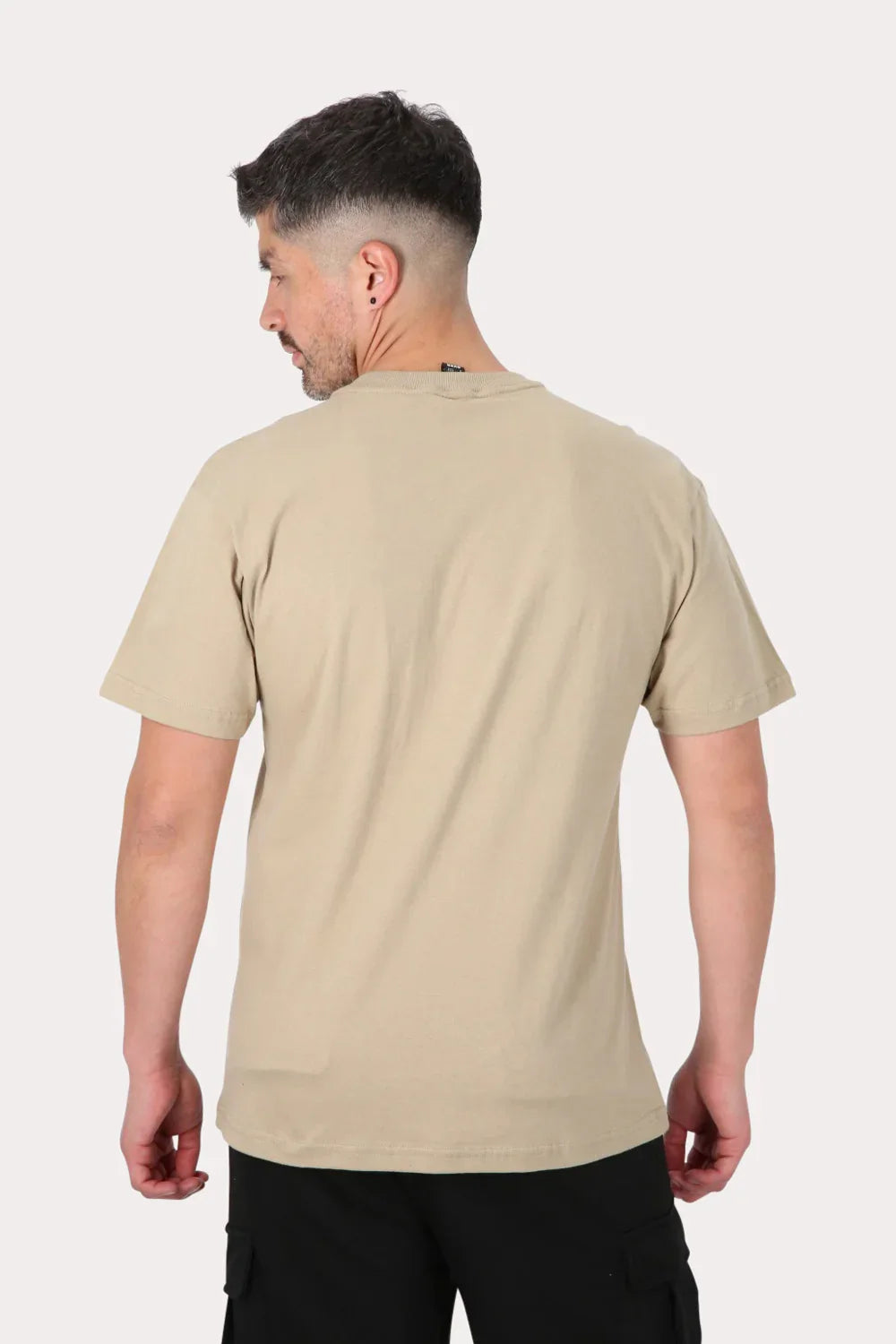 Polera Mc Básica Camel Beige Overcore - Gangster