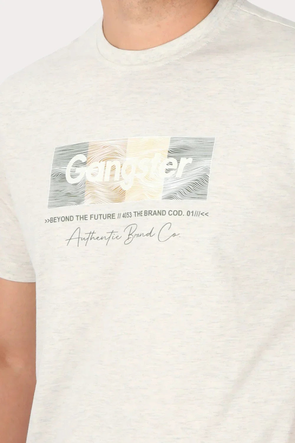 Polera Mc Básica Cumbuco Gris Gangster - Gangster