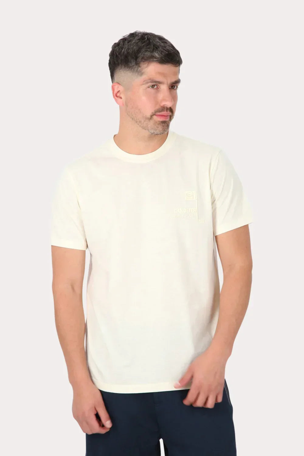 Polera Mc Básica Arpoa Blanco Gangster - Gangster