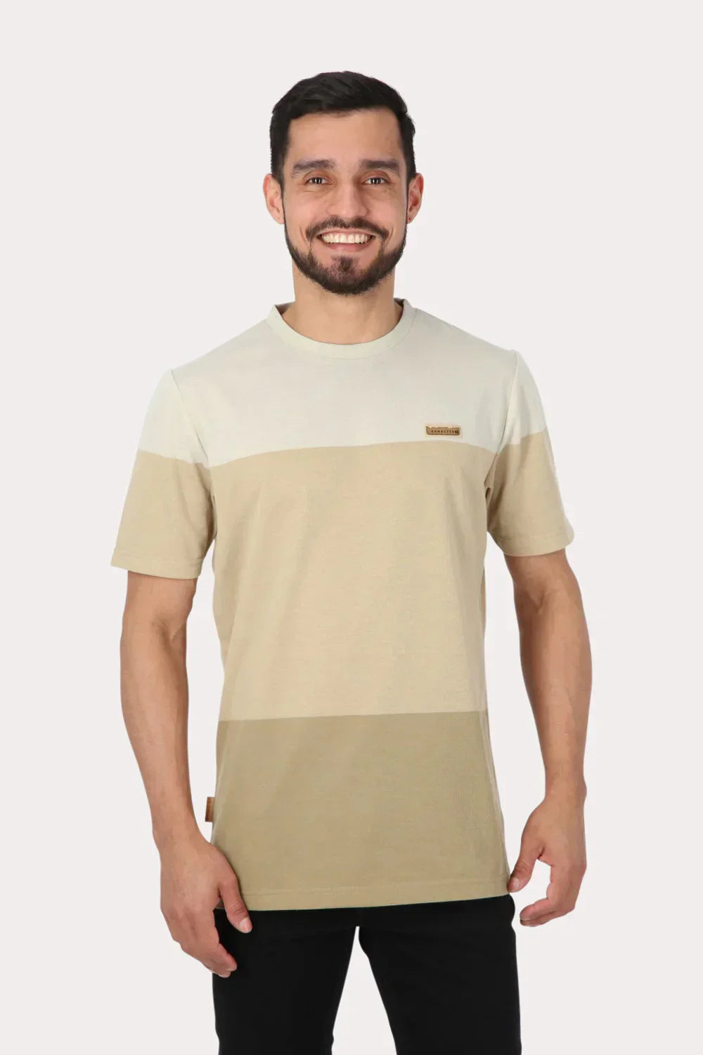 Polera Mc Yard Dye Meca Beige Gangster - Gangster