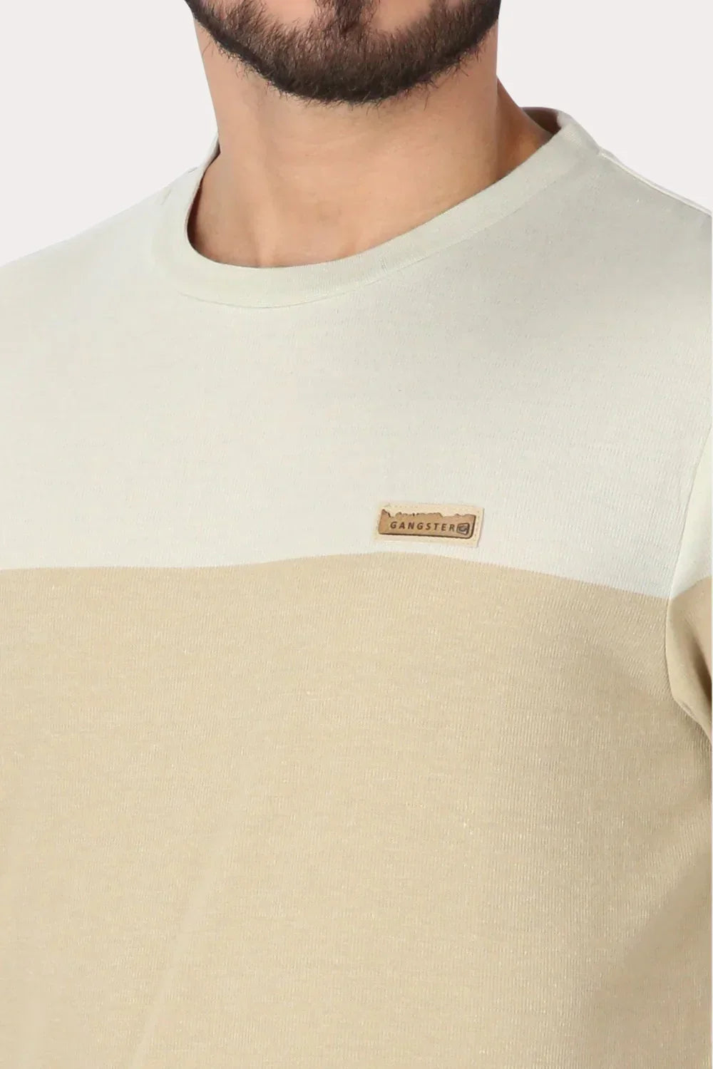 Polera Mc Yard Dye Meca Beige Gangster - Gangster