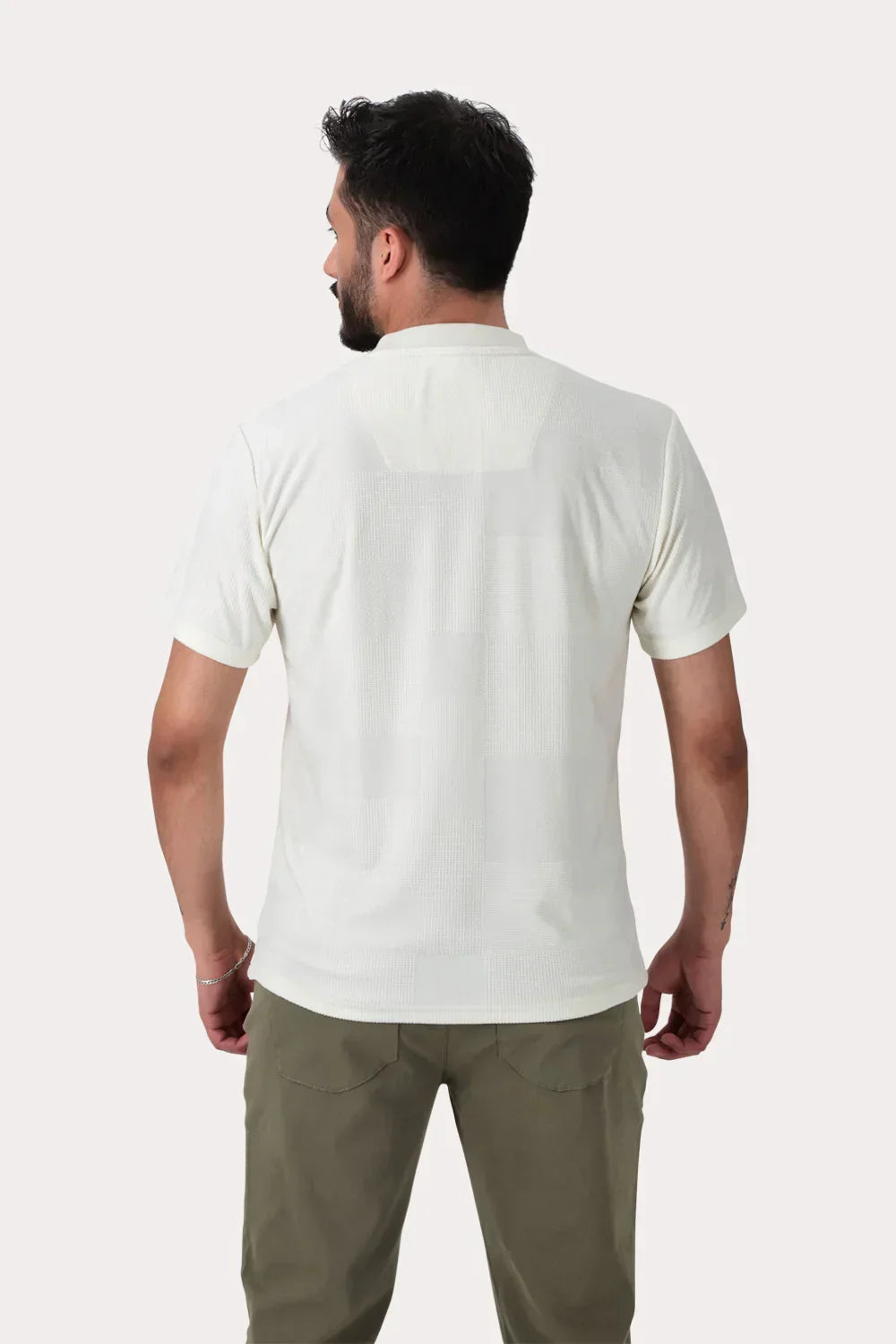 Polera Mc Jaquard 135 St Beige - Gangster