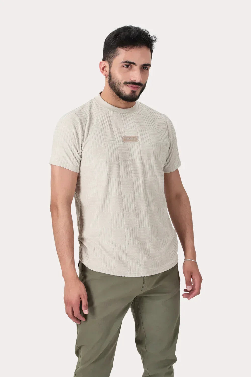 Polera Mc Jaquard 168 St Gris - Gangster
