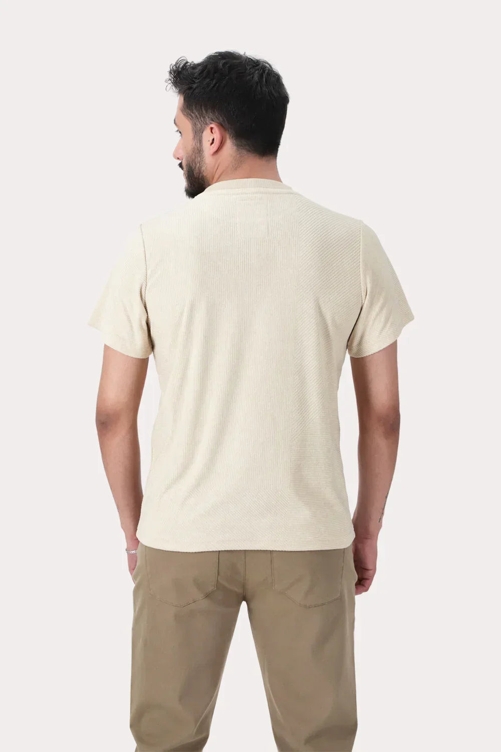 Polera Mc Jaquard Coney Beige - Gangster