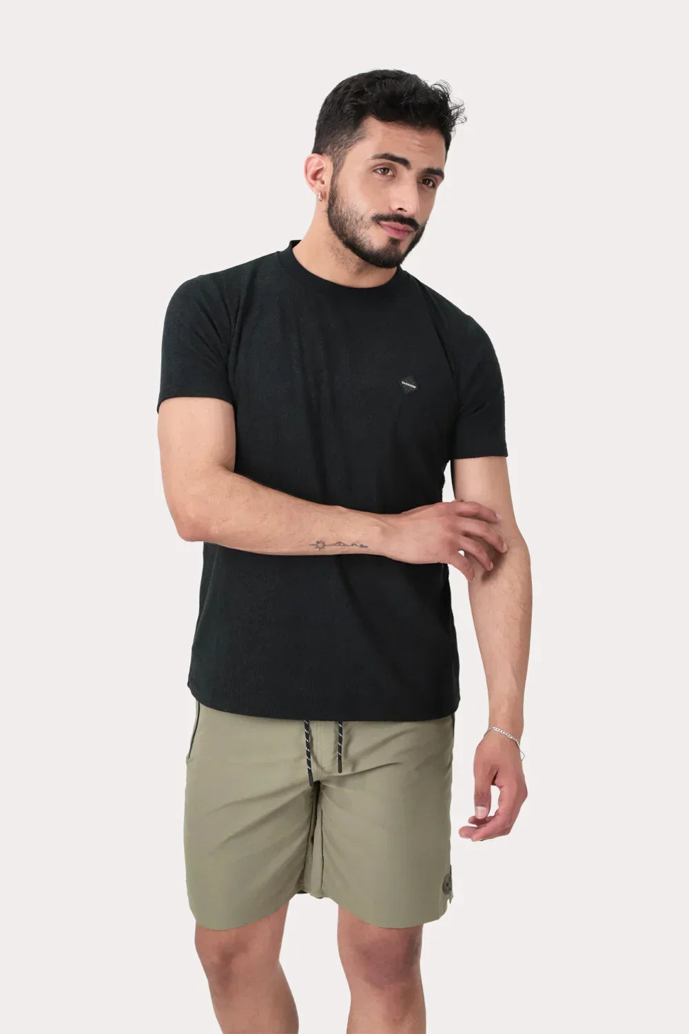 Polera Mc Jaquard Coney Negro - Gangster