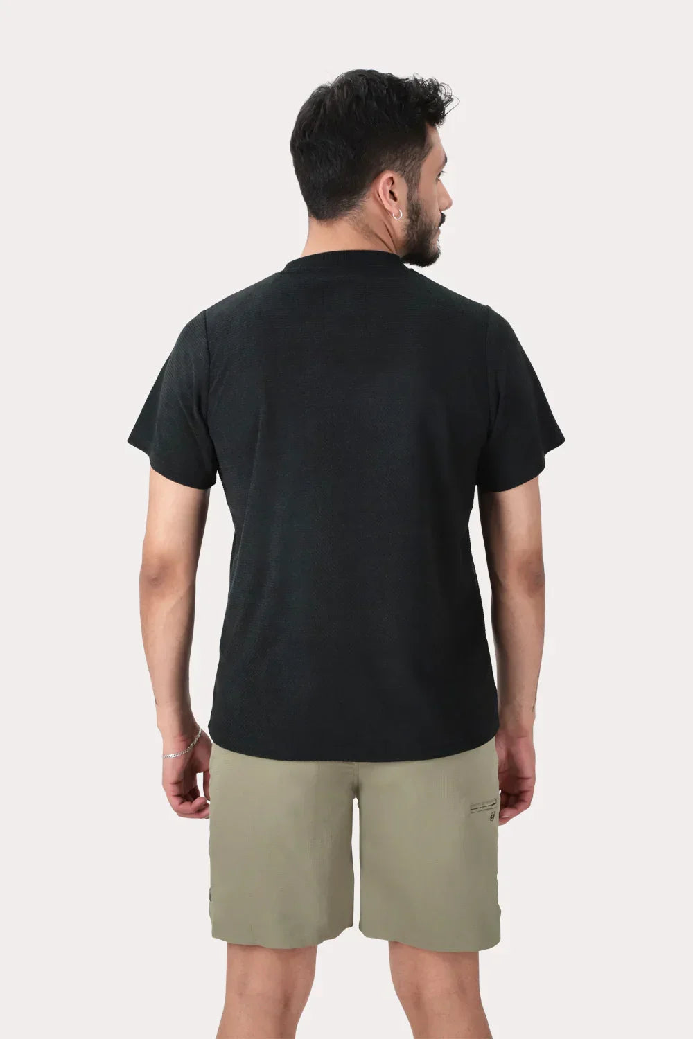 Polera Mc Jaquard Coney Negro - Gangster