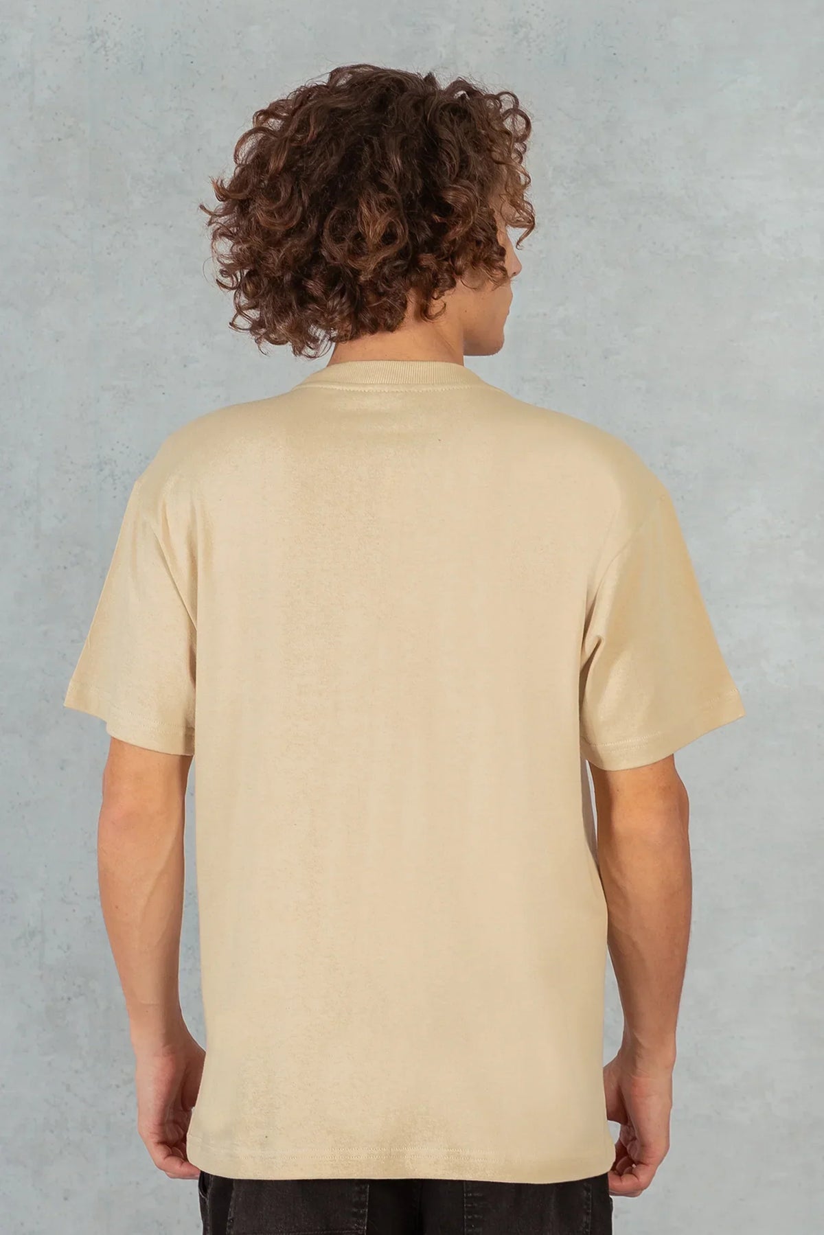 Polera Mc Especial Patch Beige Overcore - Gangster