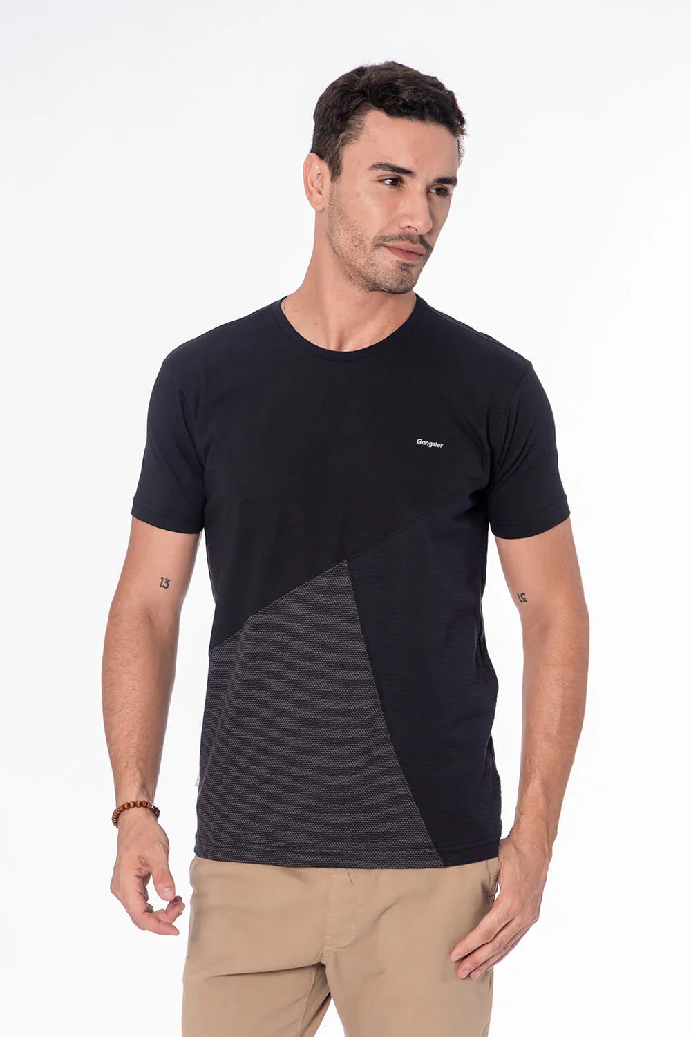 Polera Mc Especial Fash 2 Negro Gangster - Gangster