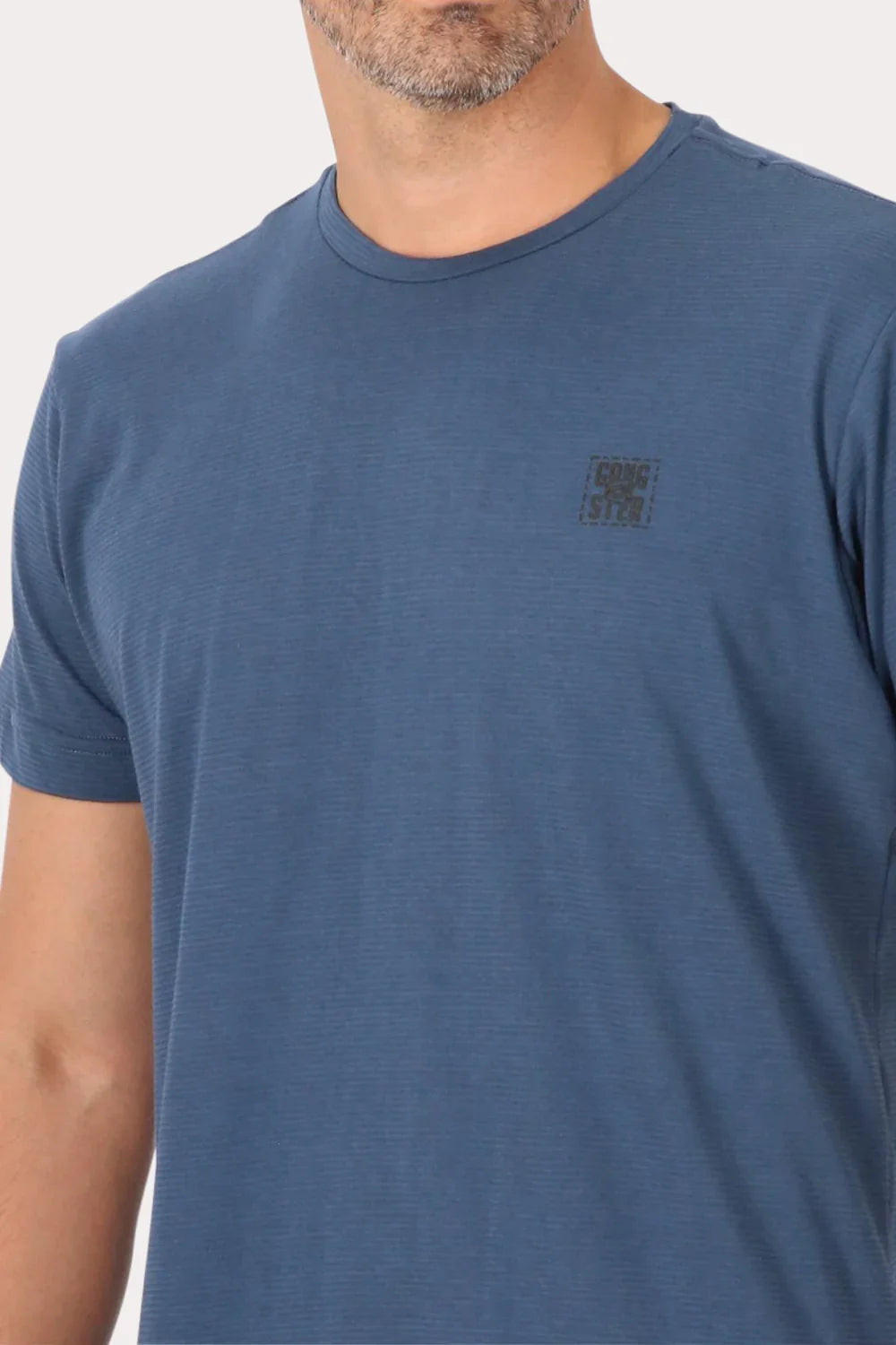 Polera Mc Especial Grossa Azul Gangster - Gangster
