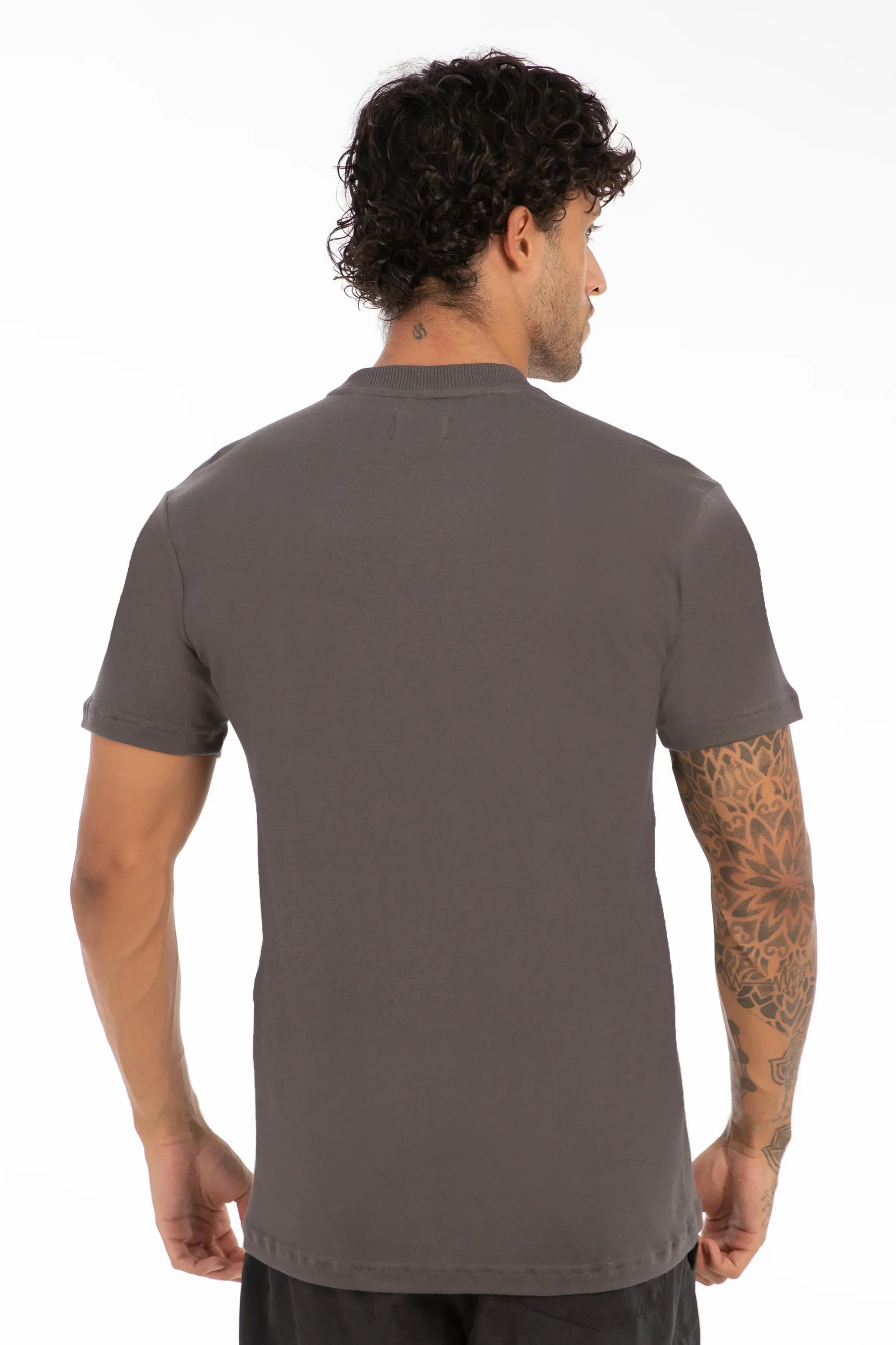 Polera Mc Suedine Atlantic Gris Oscuro - Gangster