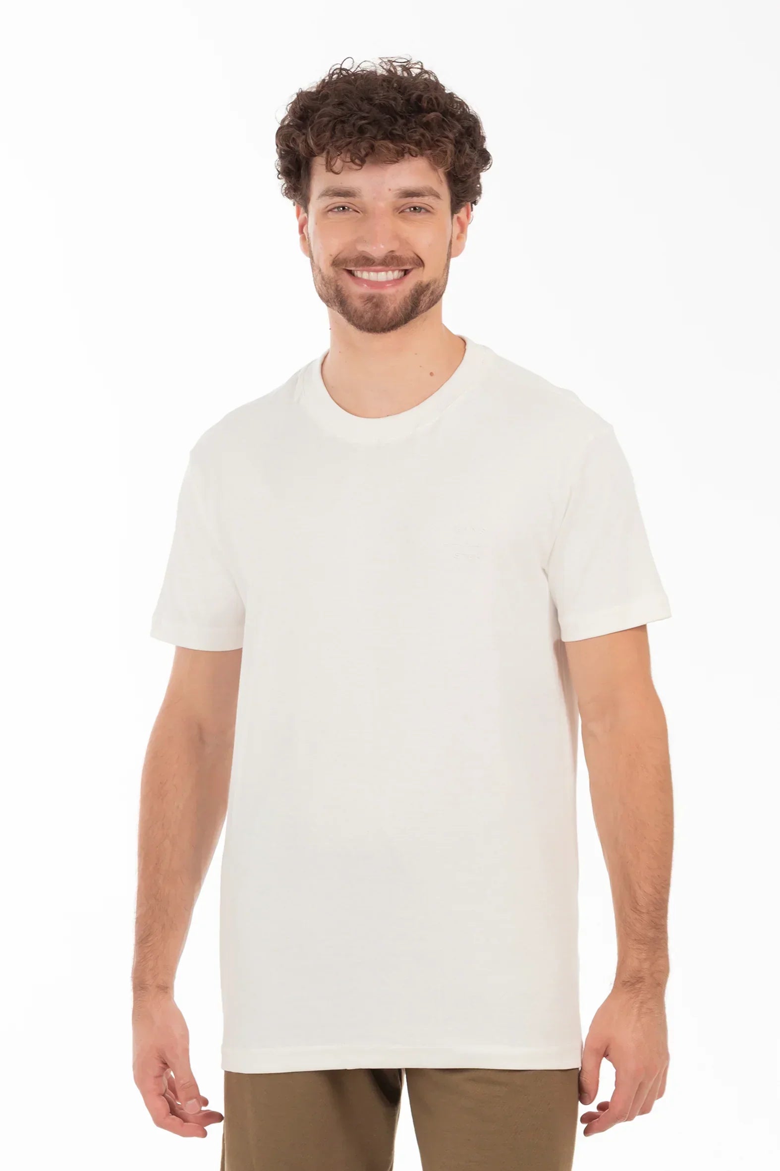 Polera Mc Suedine Jay St Blanco - Gangster