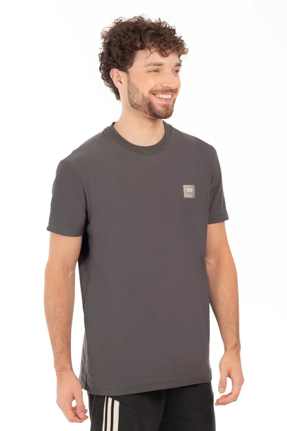 Polera Mc Textura Franklin Grafito - Gangster