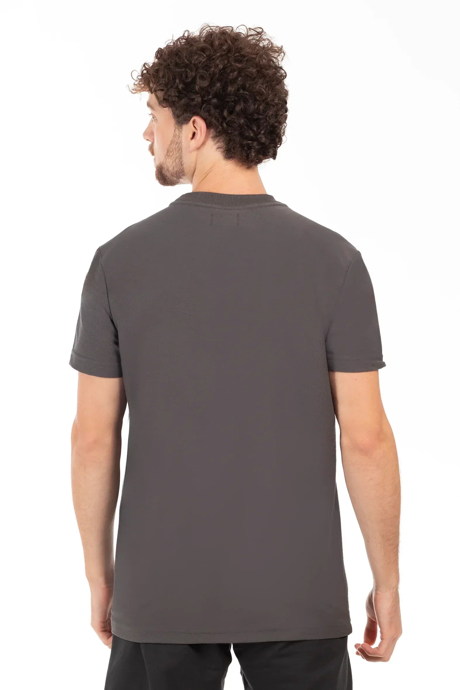 Polera Mc Textura Franklin Grafito - Gangster