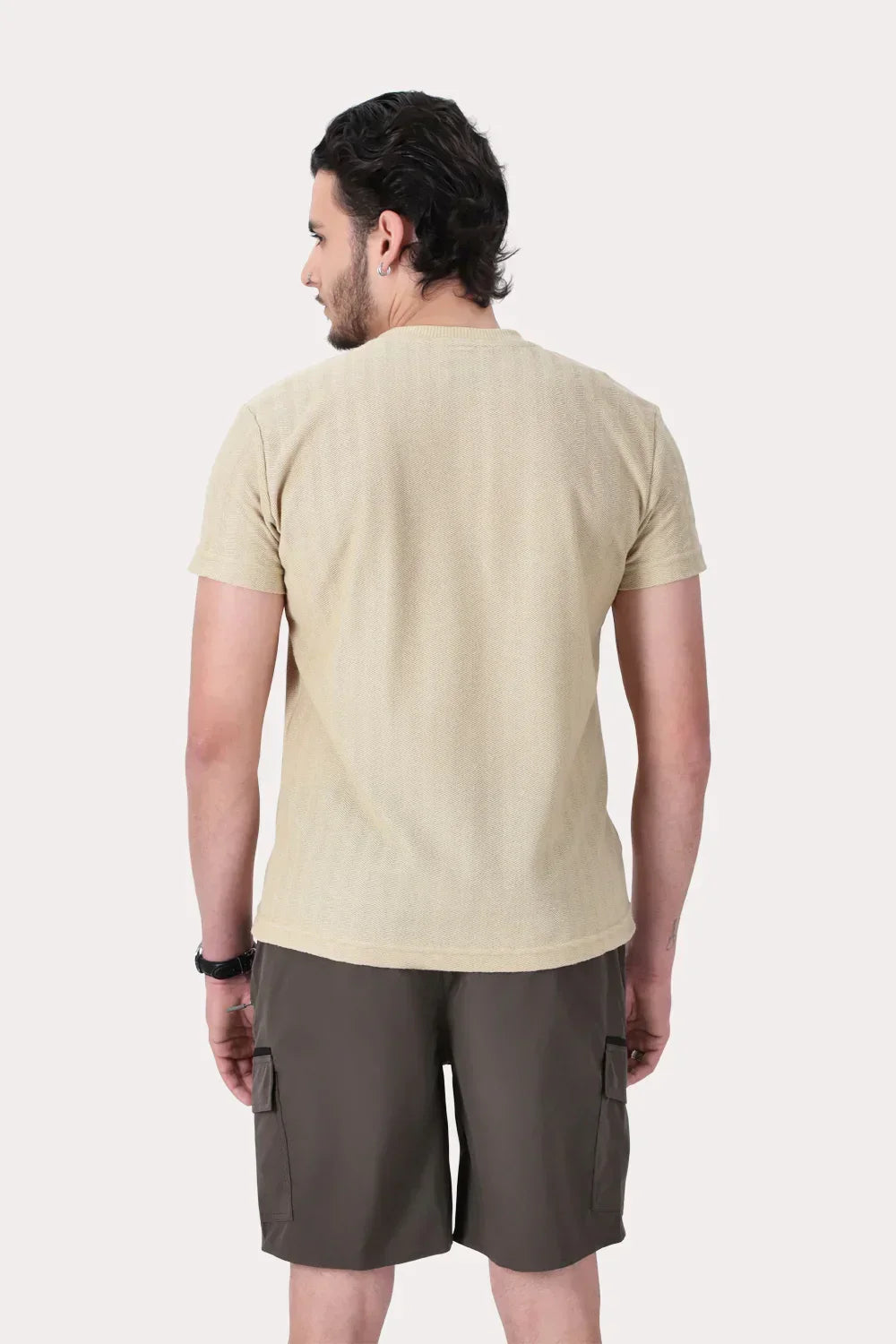 Polera Mc Textura Bedford Beige - Gangster