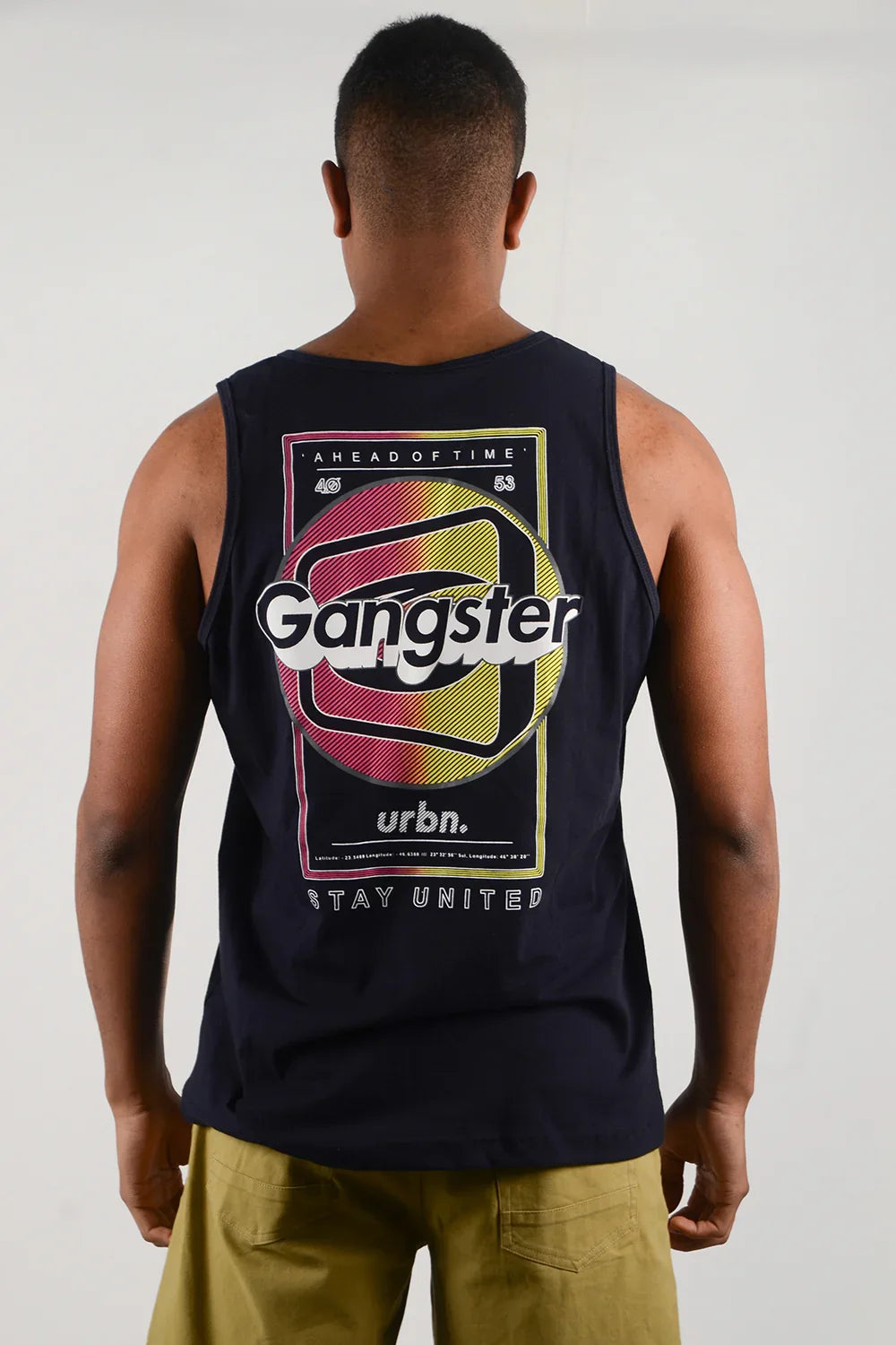 Polera Sm Urbn Azul Gangster - Gangster
