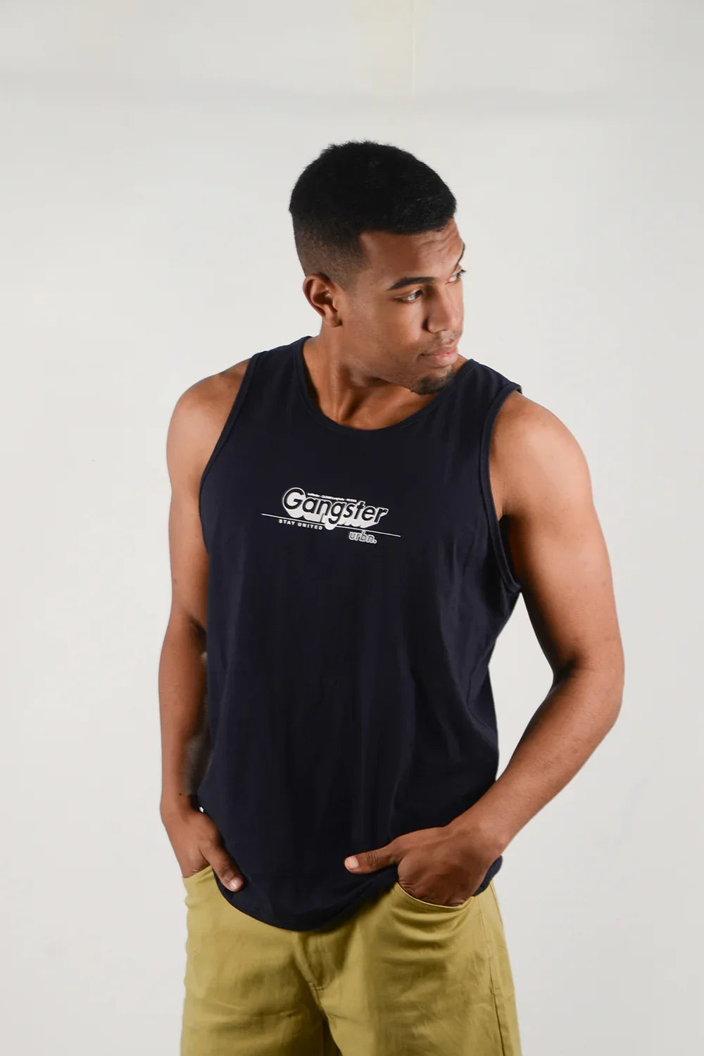 Polera Sm Urbn Azul Gangster - Gangster
