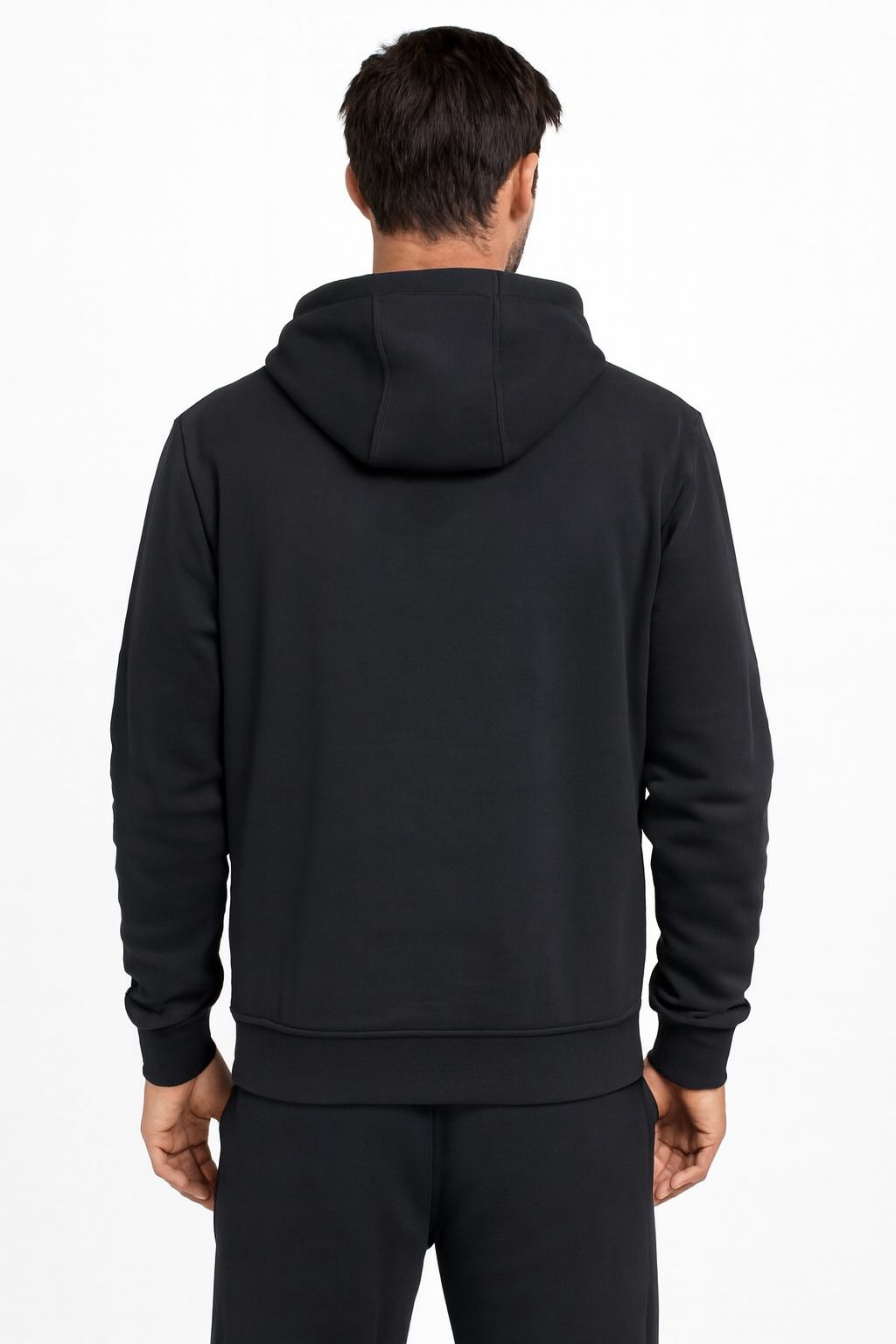 Poleron Fullzipper Loop Negro