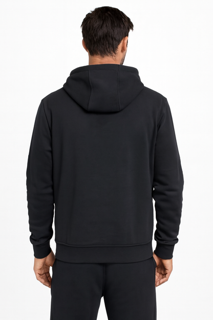 Poleron Fullzipper Loop Negro