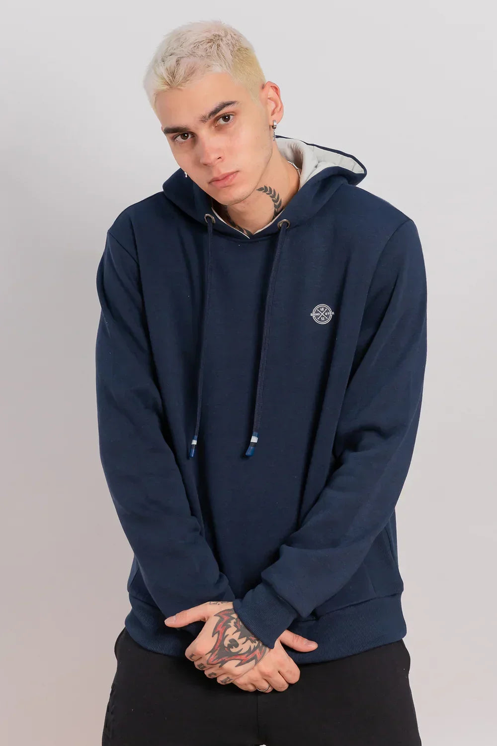 Poleron Hoodie Giddy Azul Gangster - Gangster