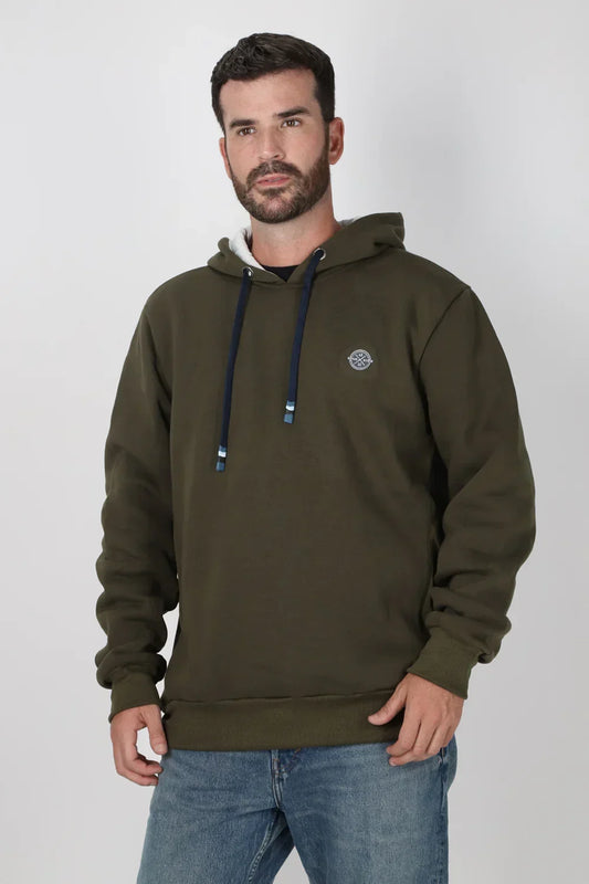 Poleron Hoodie Giddy Verde Gangster - Gangster