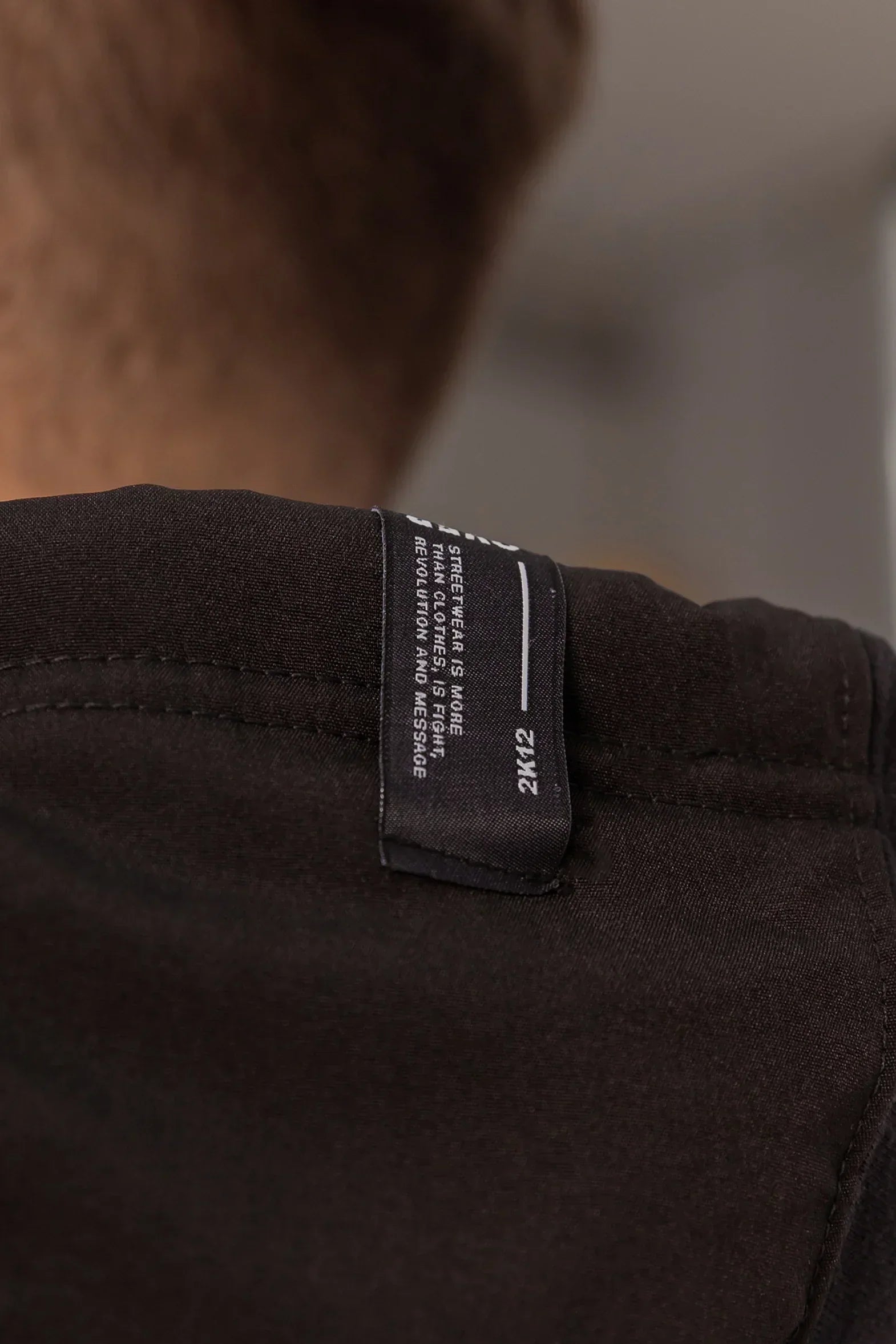 Poleron Full Zipper Fleece Titan Negro Overcore - Gangster