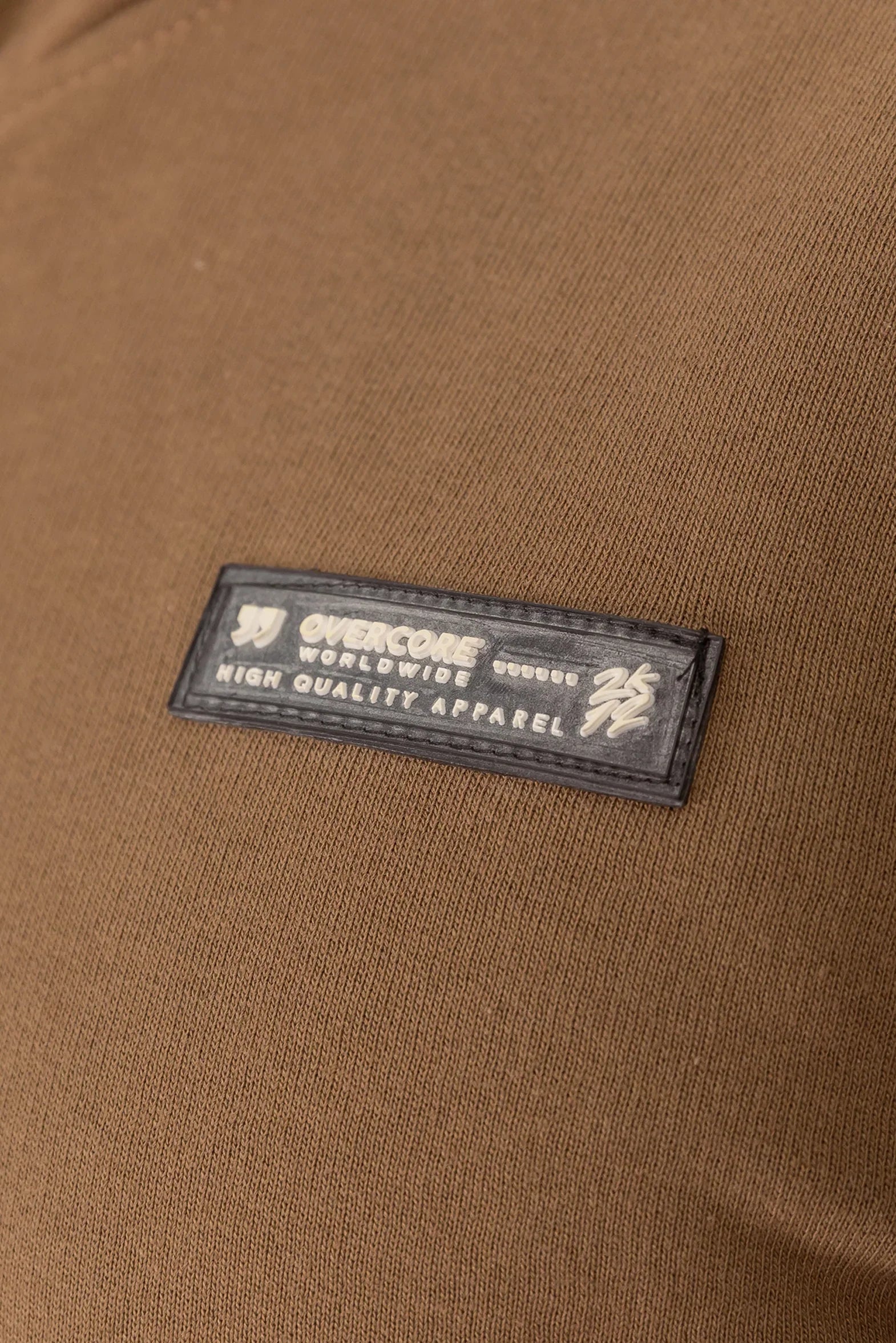 Poleron Full Zipper Fleece Carg Café Overcore - Gangster