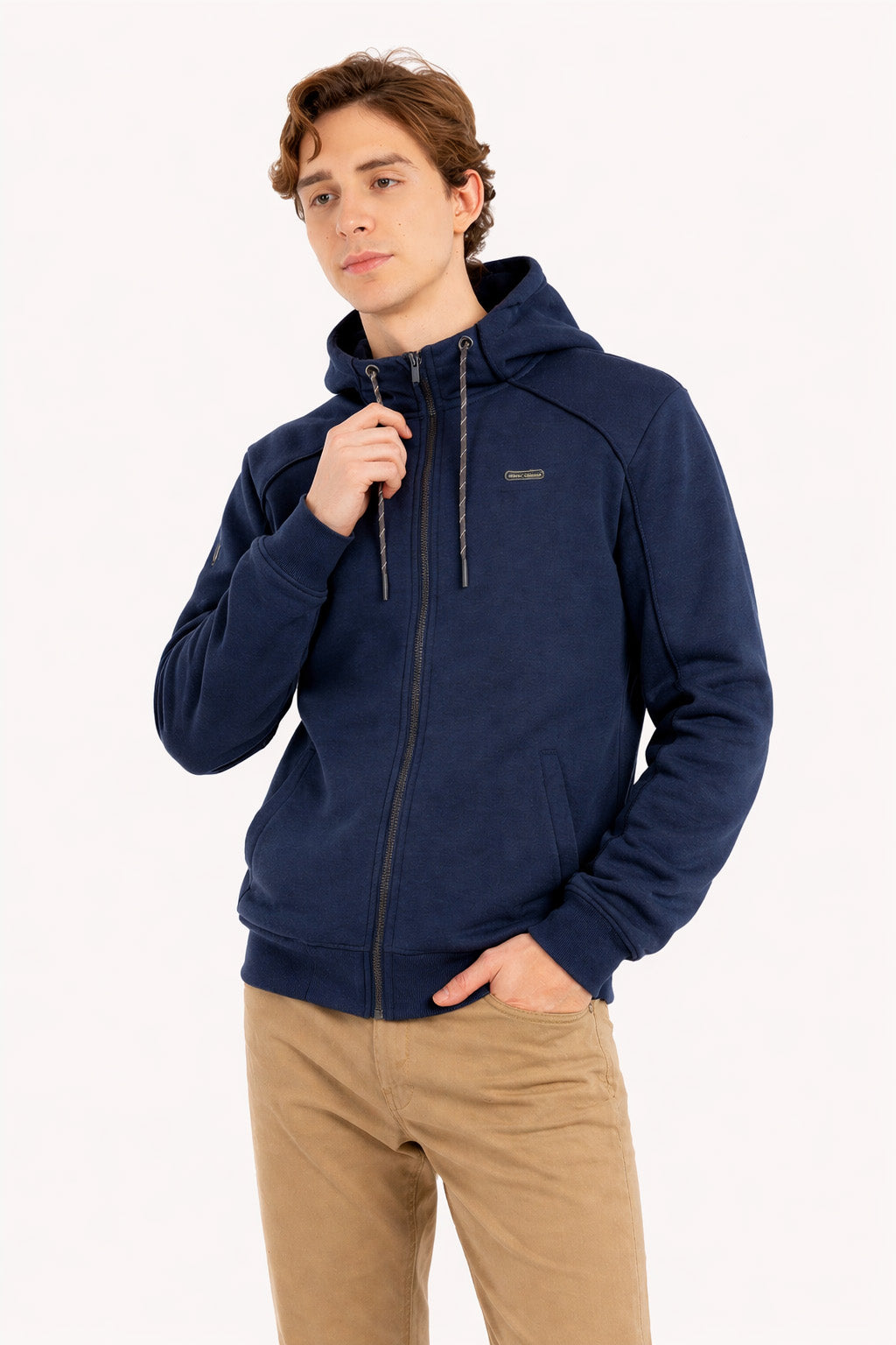 Poleron Fullzipper Change Aziul Marino-thumbmail-1