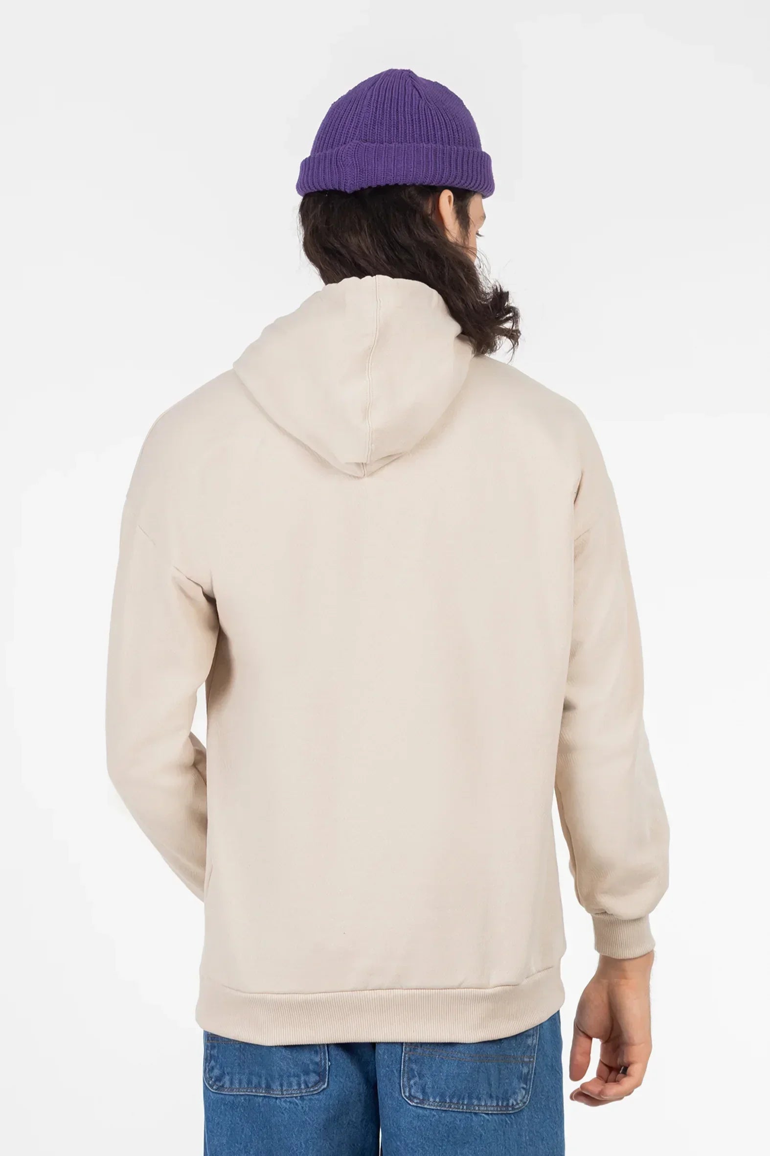 Poleron Hoodie Fleece Clean Arena Overcore - Gangster