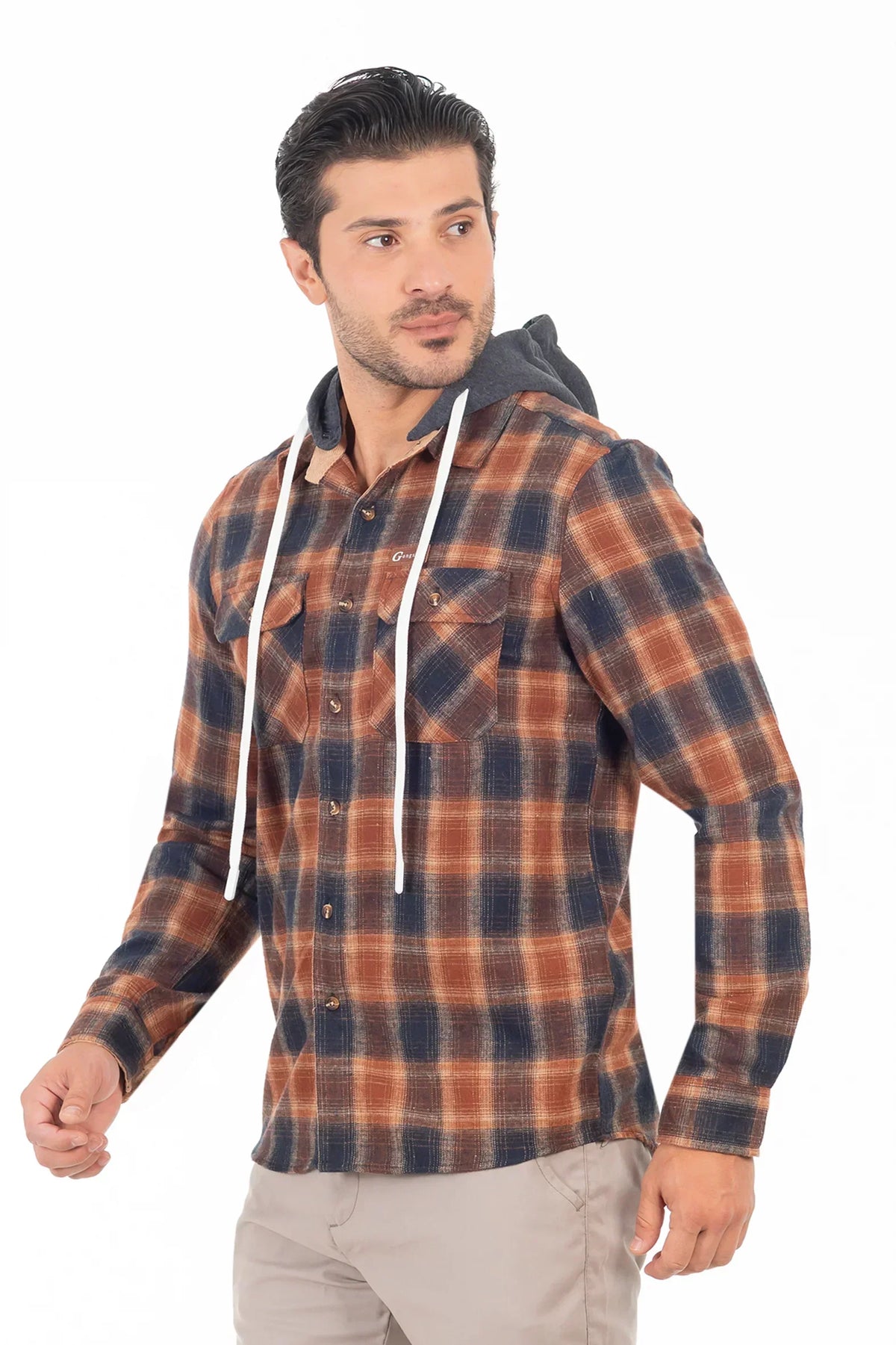 Camisa Ml Franela Grizzly Cafe Gangster-thumbmail-3