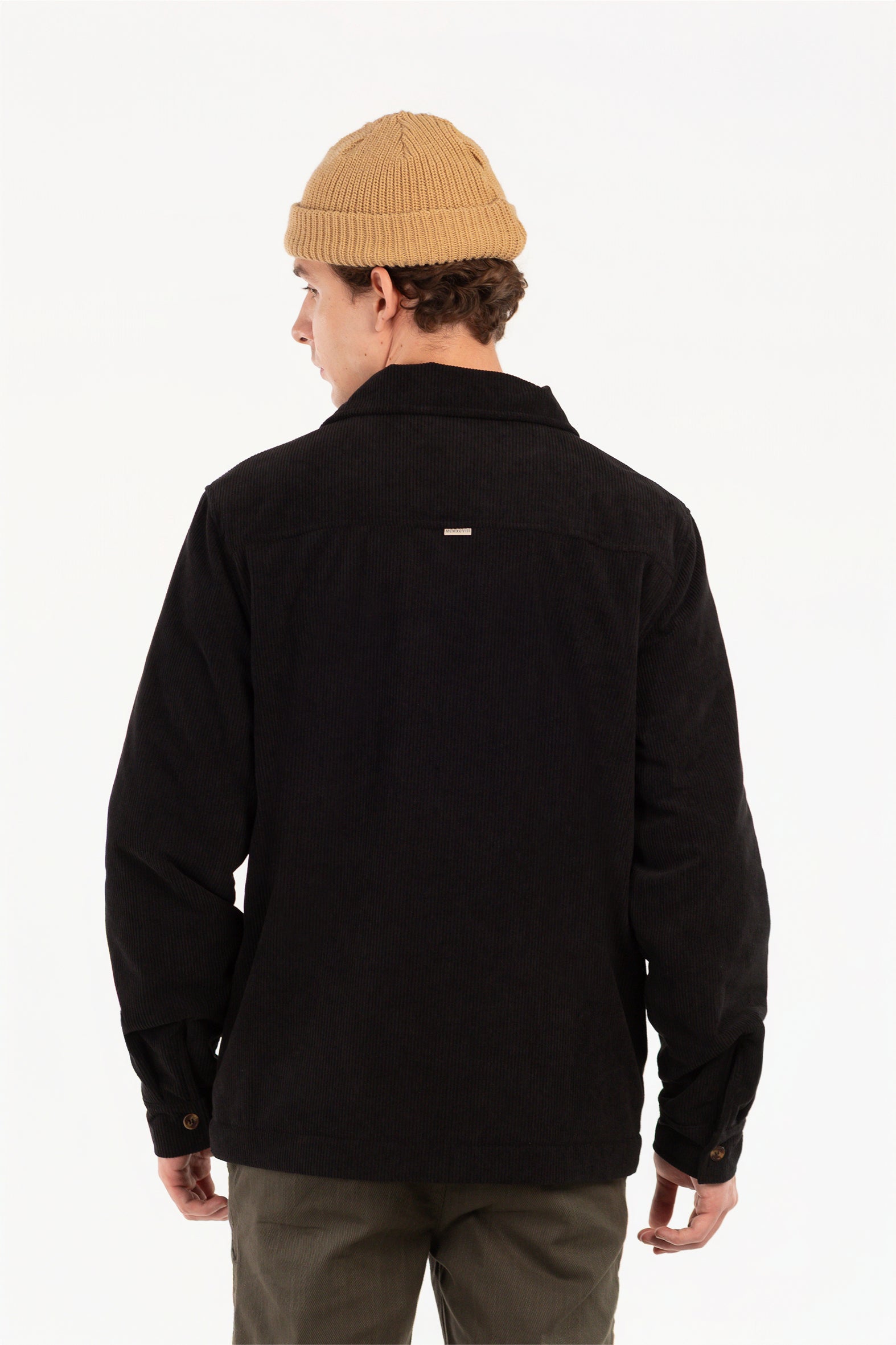 Chaqueta Overshirt Sway Negro-3