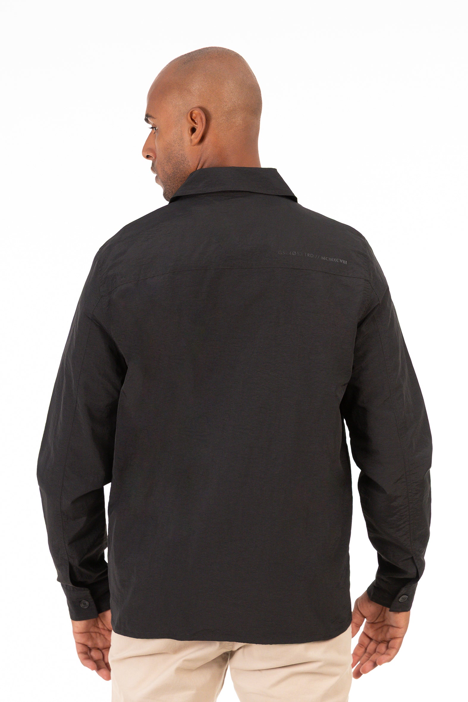 Chaqueta Overshirt Temper Beige