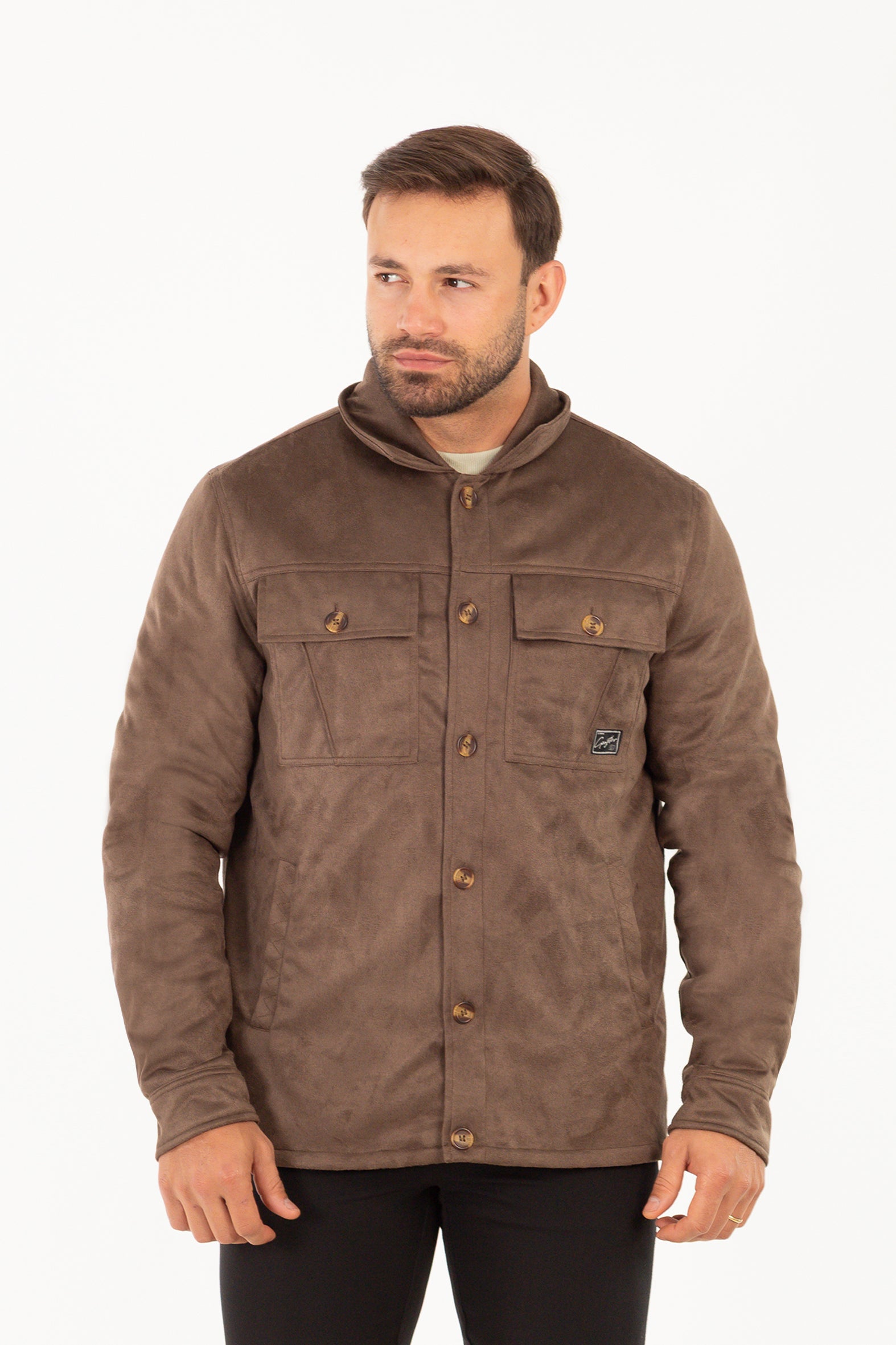 Chaqueta Overshirt Calm Cafe
