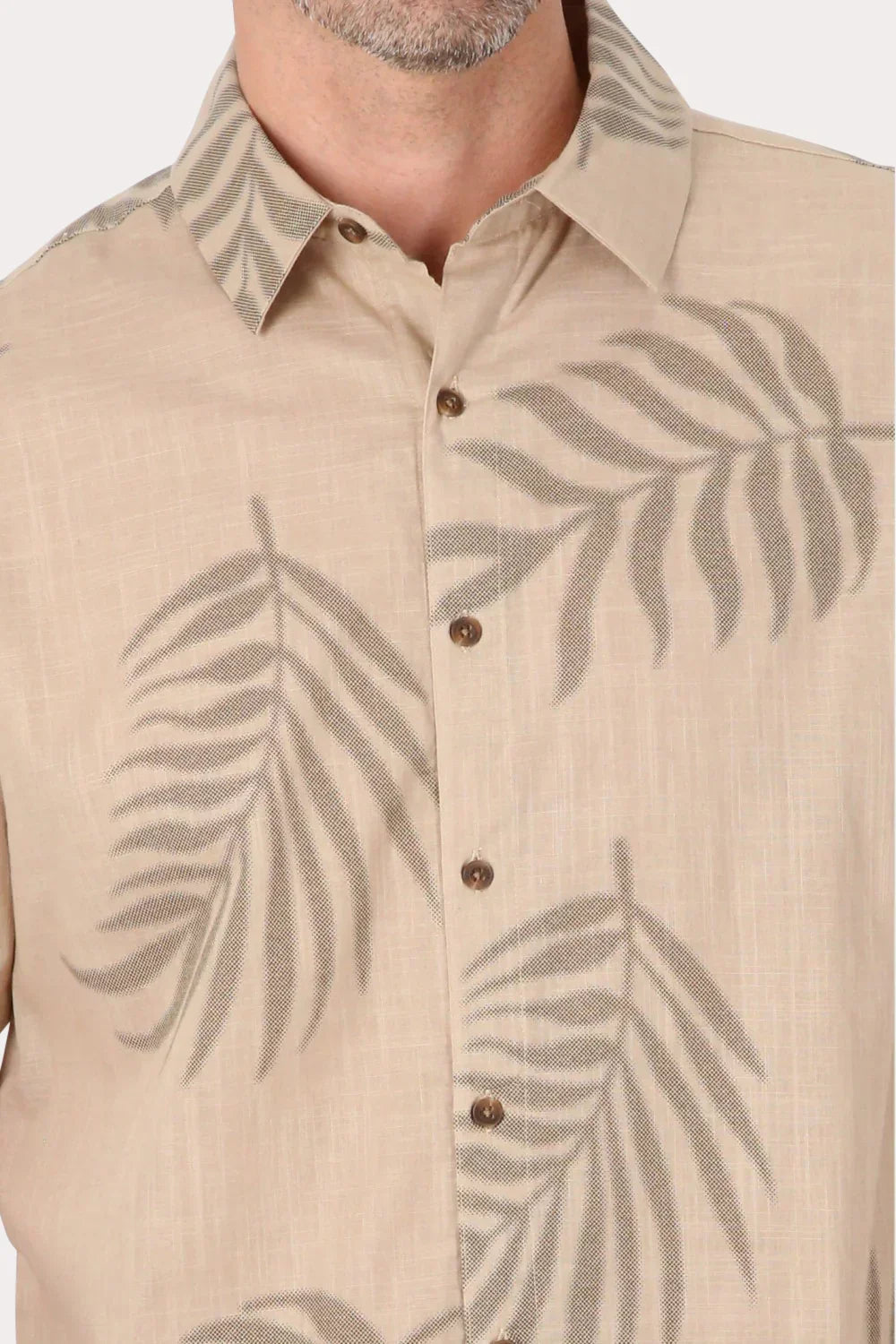 Camisa Mc Algodón Meio Cafe Gangster - Gangster