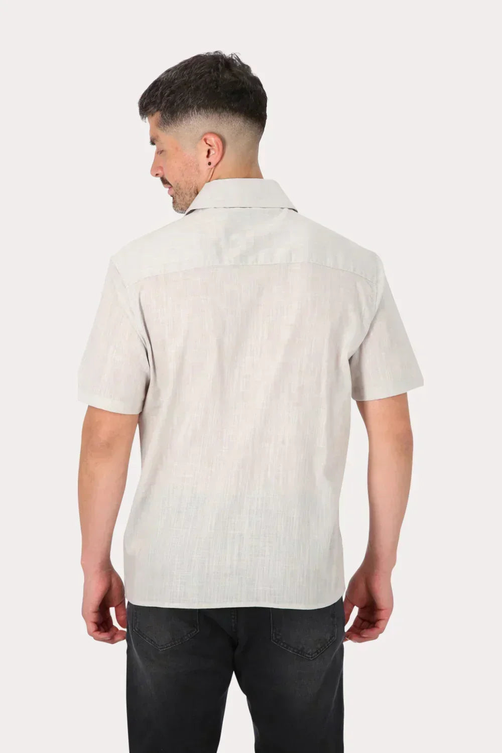 Camisa Mc Algodón Ferrugem Gris Gangster - Gangster