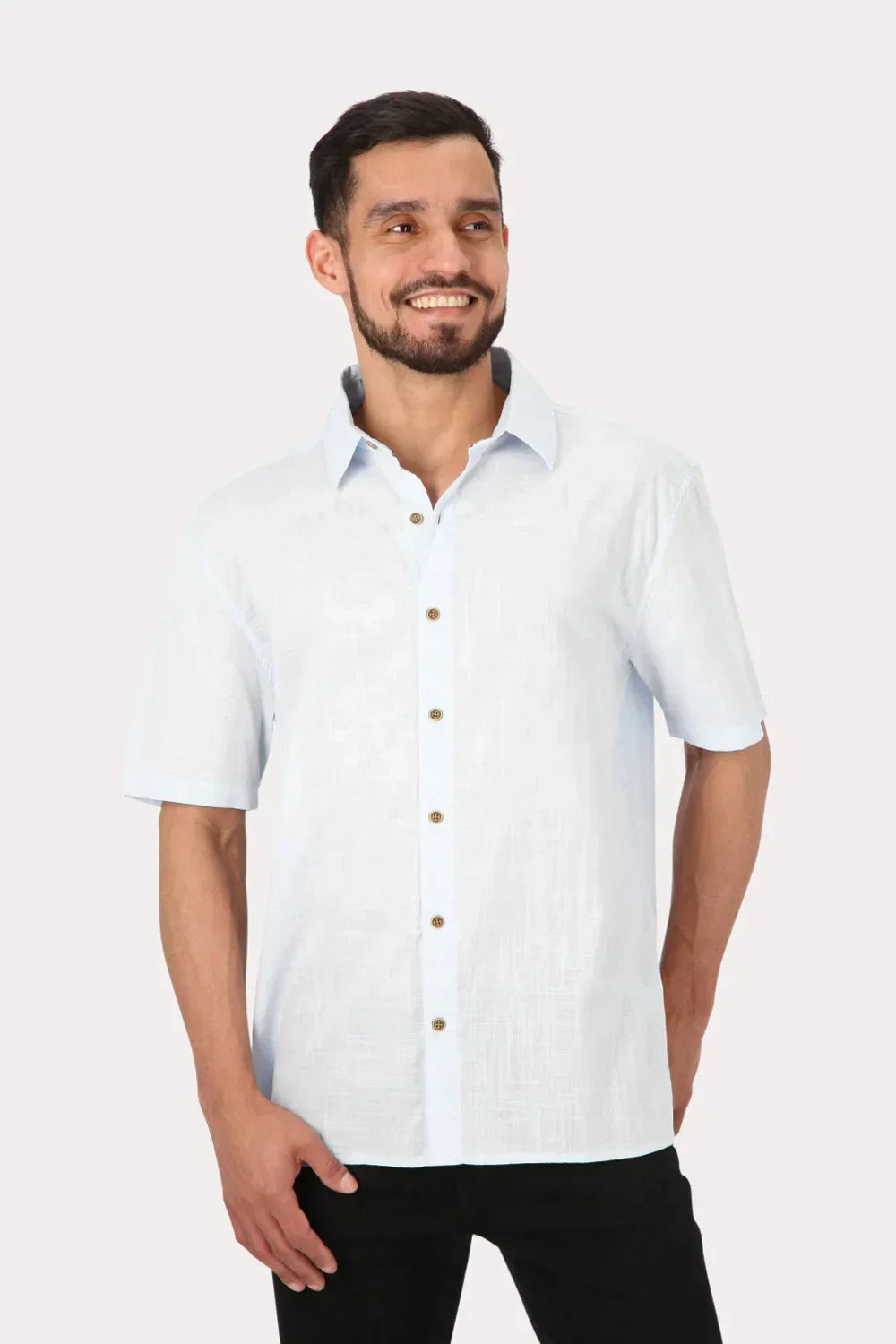 Camisa Mc Algodón Pinhal Celeste Gangster - Gangster