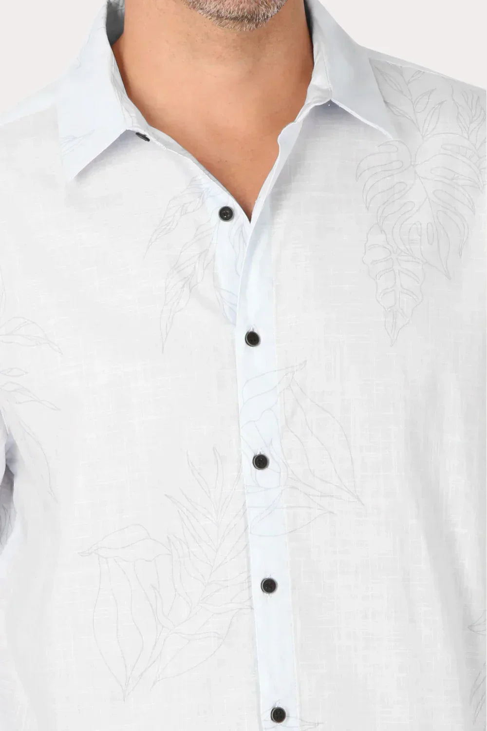 Camisa Mc Algodón Pina Celeste Gangster - Gangster