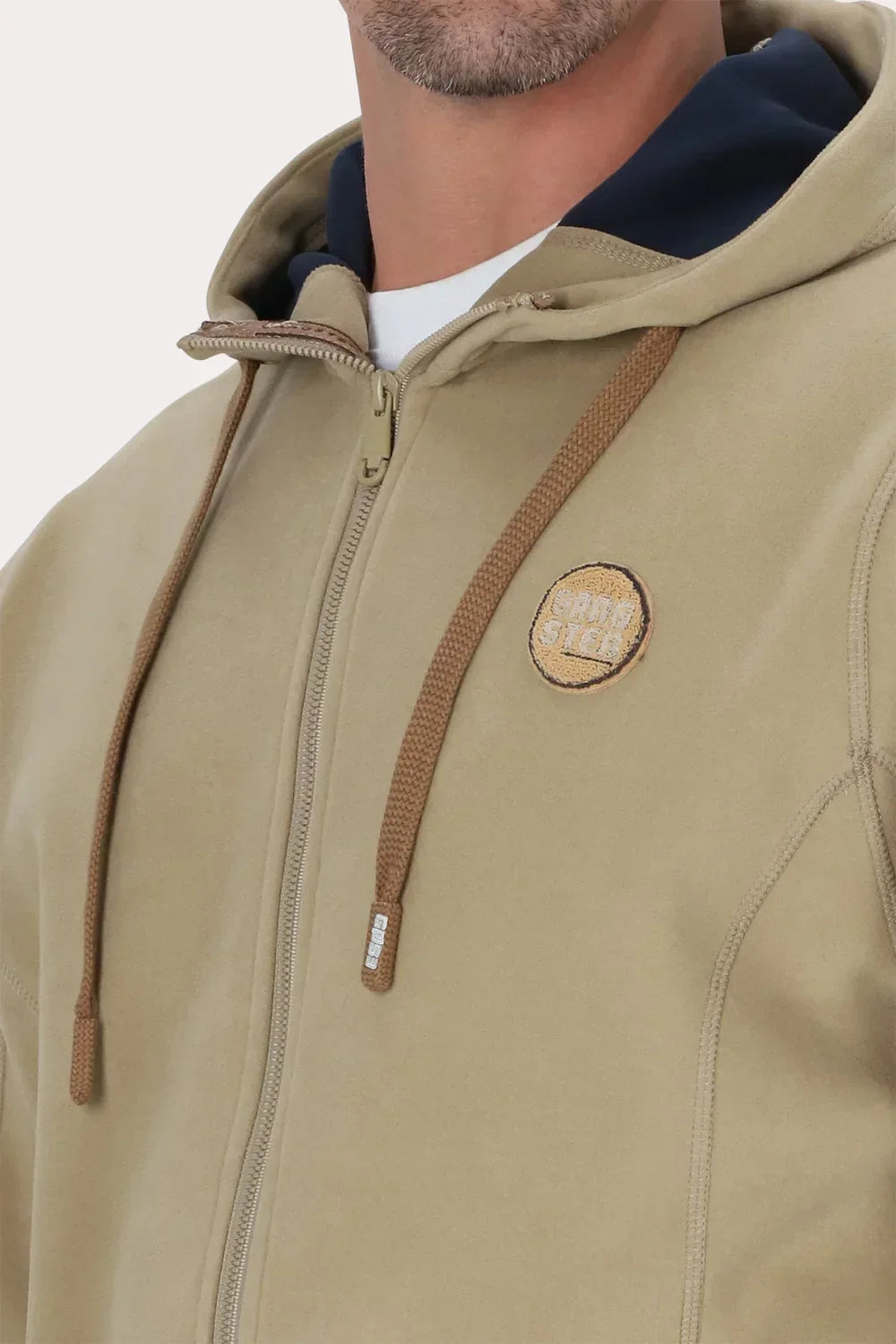 Poleron Full Zipper Outland Cafe Gangster-3
