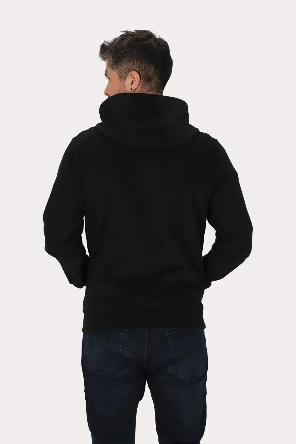 Poleron Full Zipper Nordvik Negro Gangster - Gangster