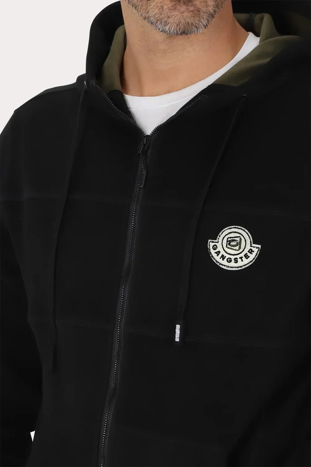 Poleron Full Zipper Nordvik Negro Gangster - Gangster
