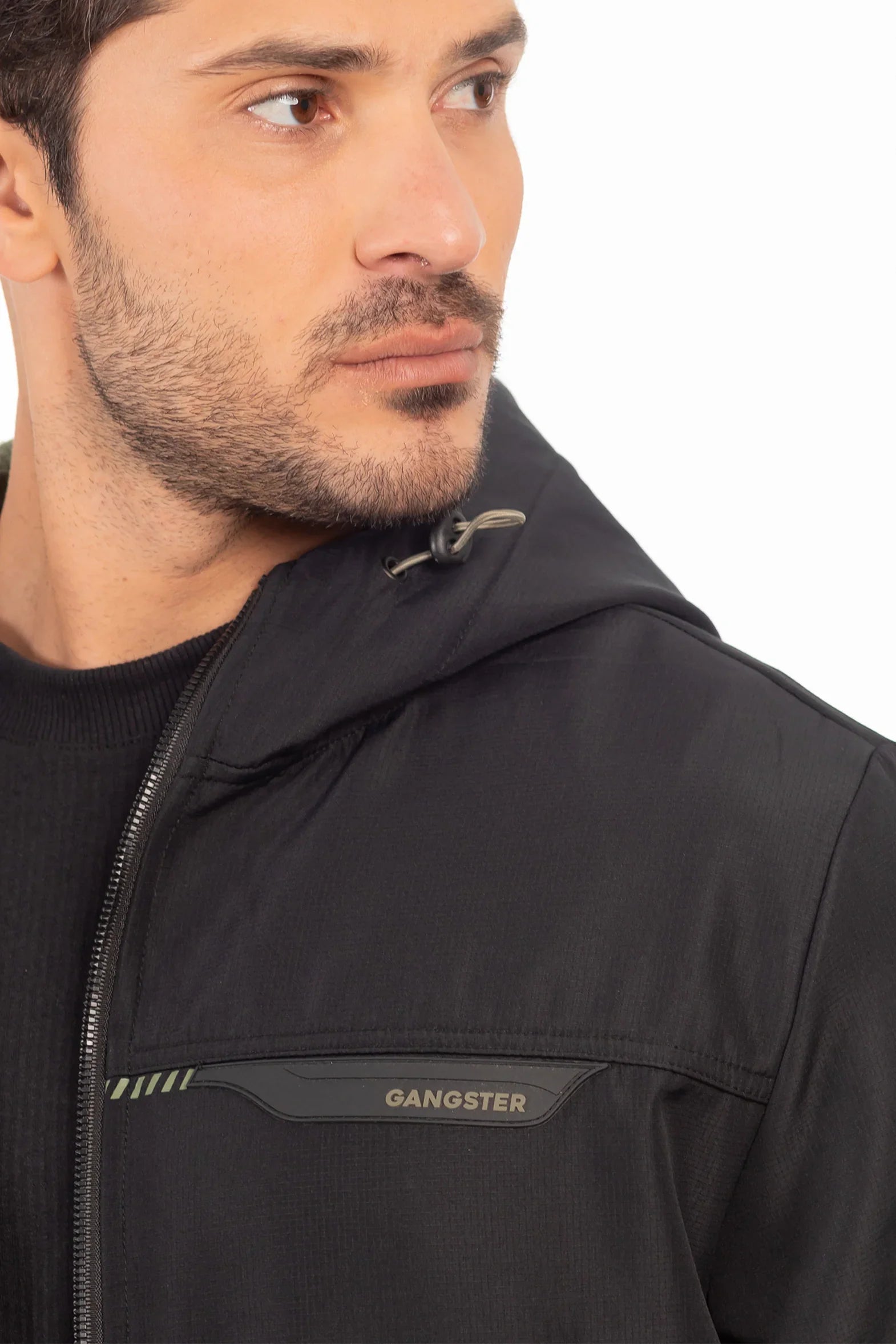 Chaqueta Full Zipper Windrax Azul Marino Mezcla Gangster-4