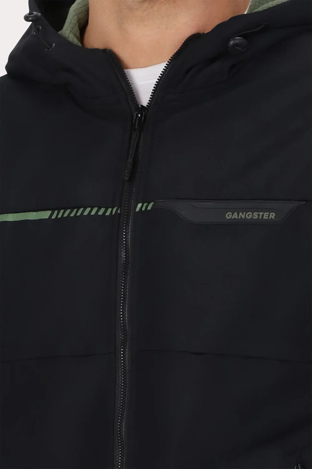 Chaqueta Full Zipper Windrax Negro Gangster-4